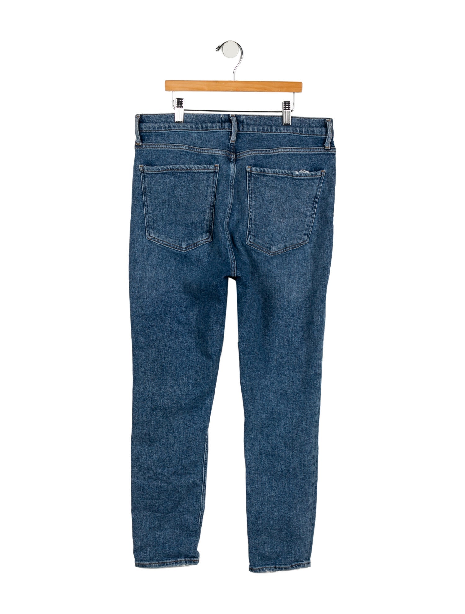 AGOLDE High-Rise Straight Leg Jeans