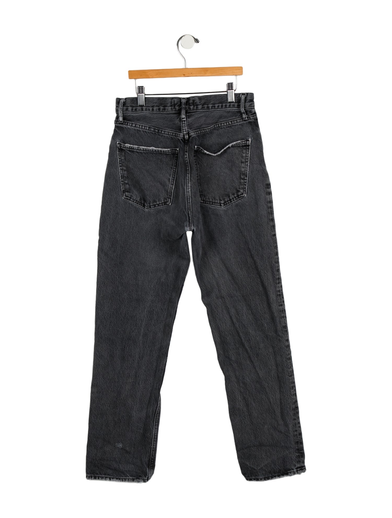 AGOLDE High-Rise Straight Leg Jeans