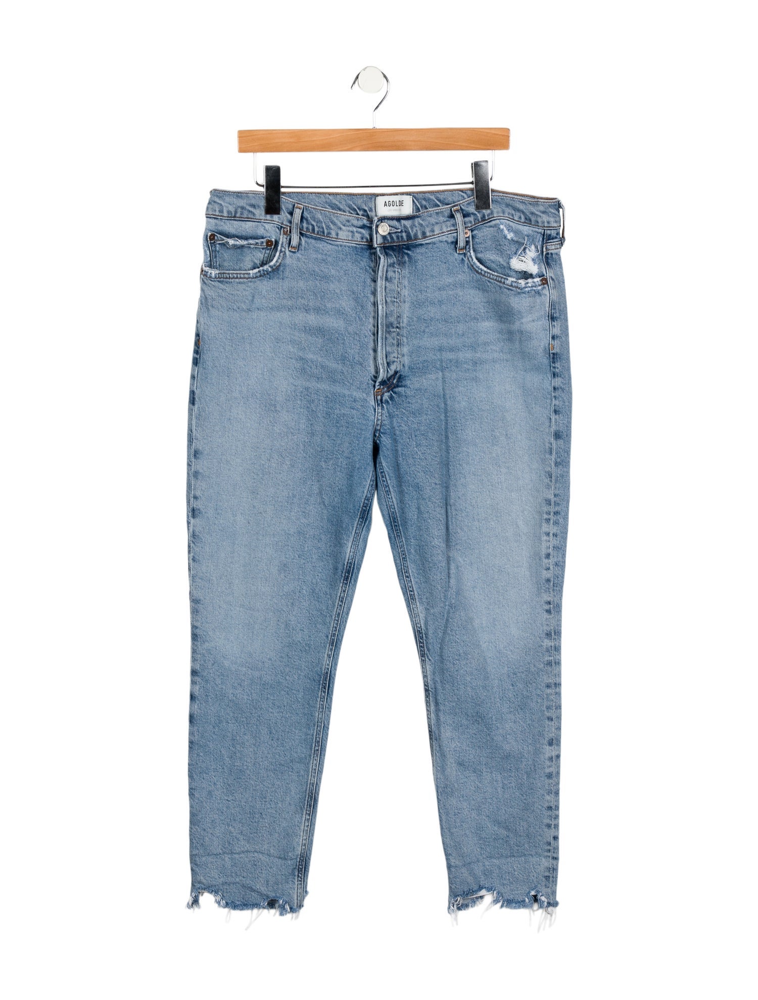 AGOLDE High-Rise Skinny Leg Jeans