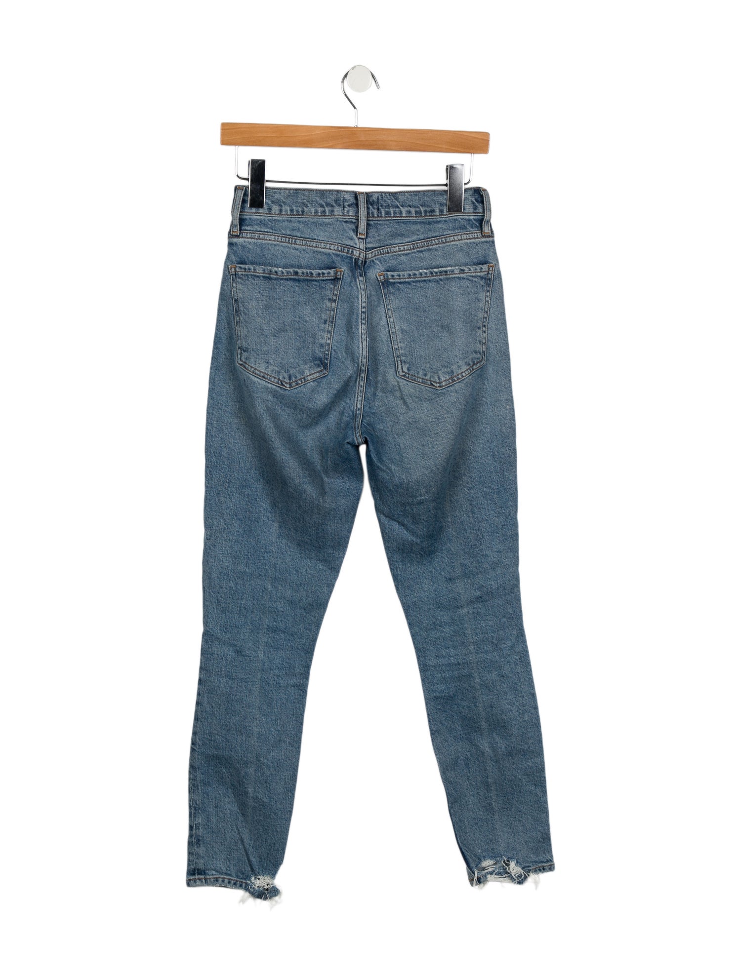 AGOLDE High-Rise Skinny Leg Jeans