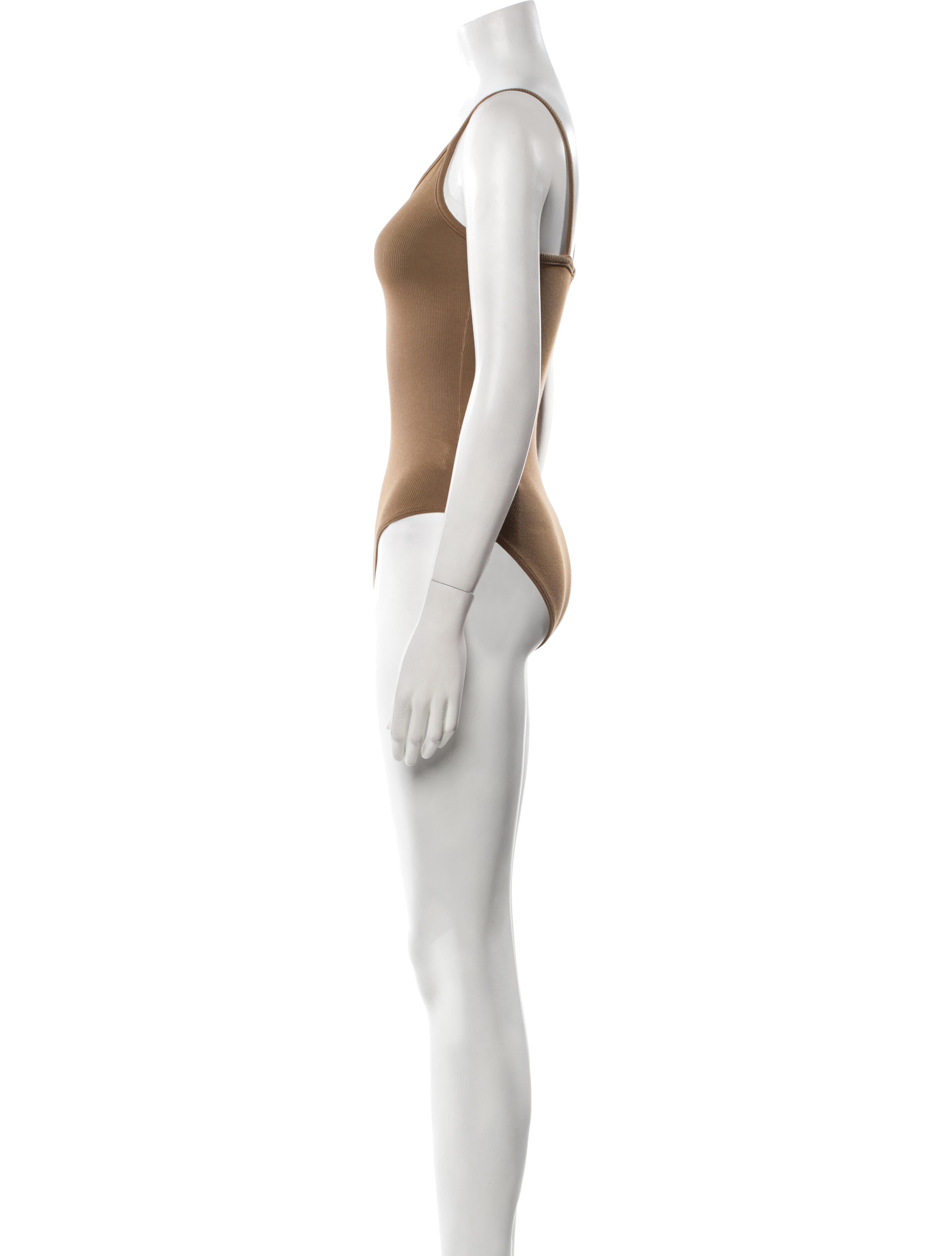 AGOLDE Bamboo V-Neck Bodysuit