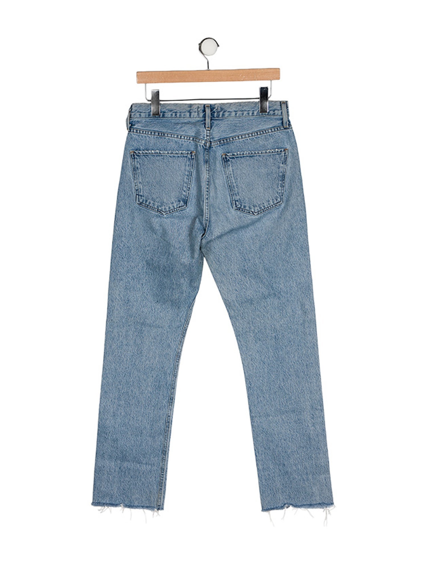AGOLDE High-Rise Straight Leg Jeans