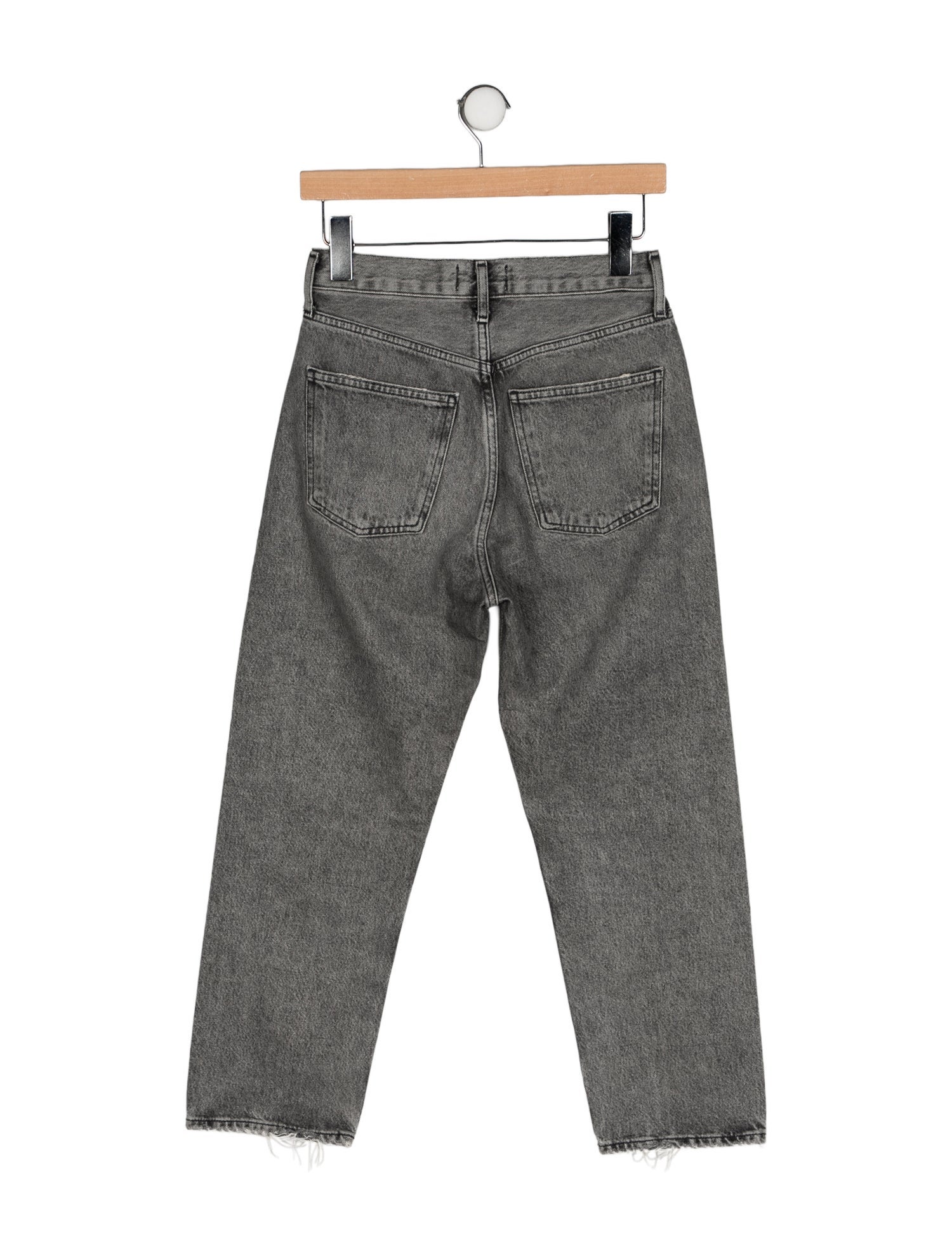 AGOLDE High-Rise Straight Leg Jeans