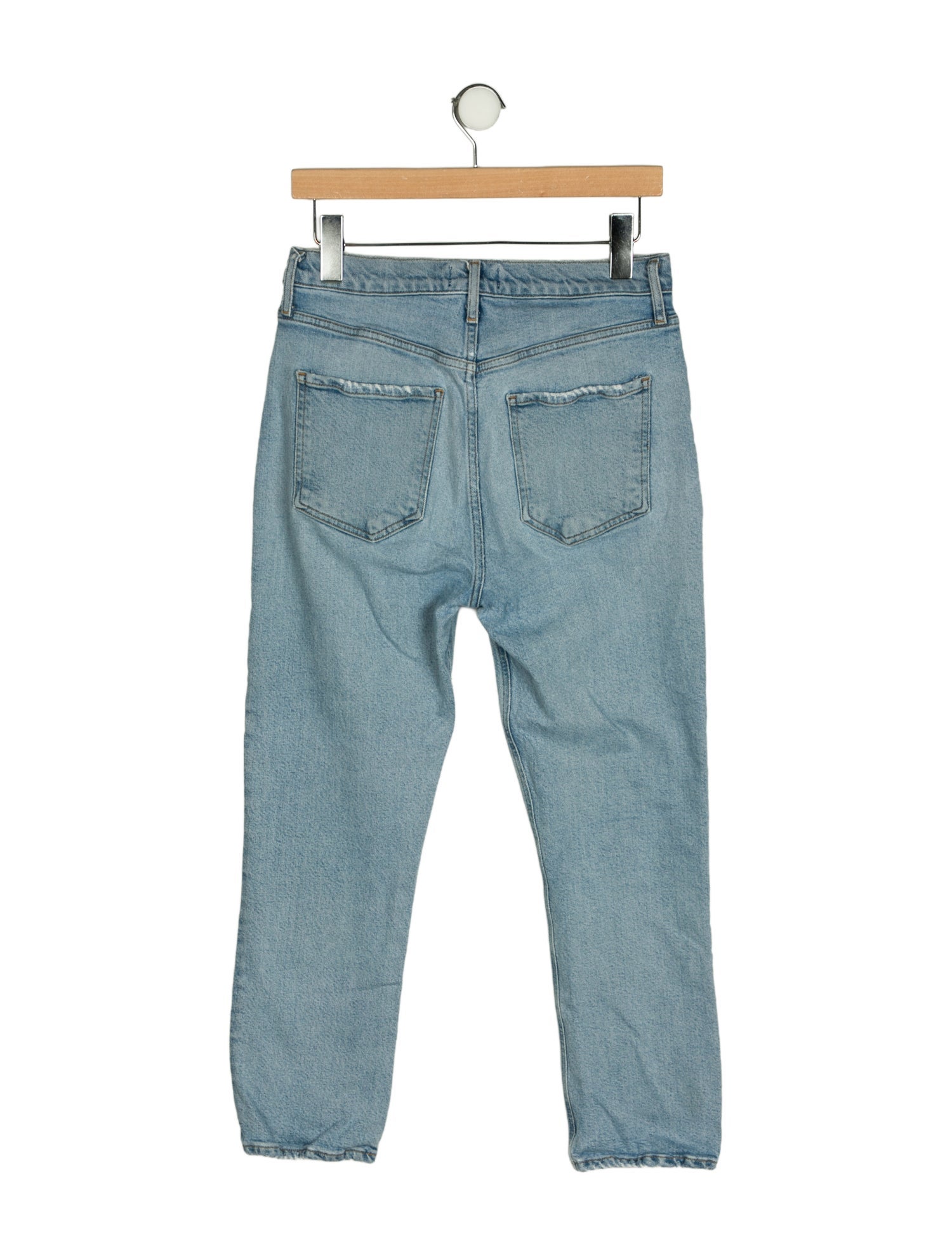 AGOLDE High-Rise Straight Leg Jeans