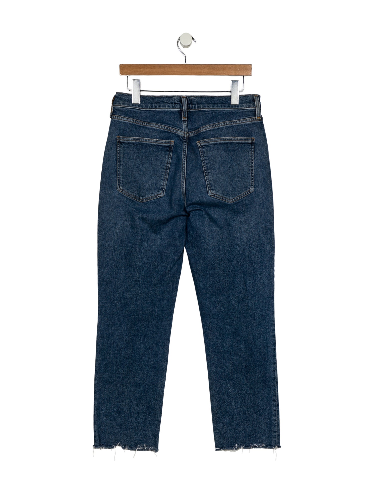 AGOLDE High-Rise Straight Leg Jeans