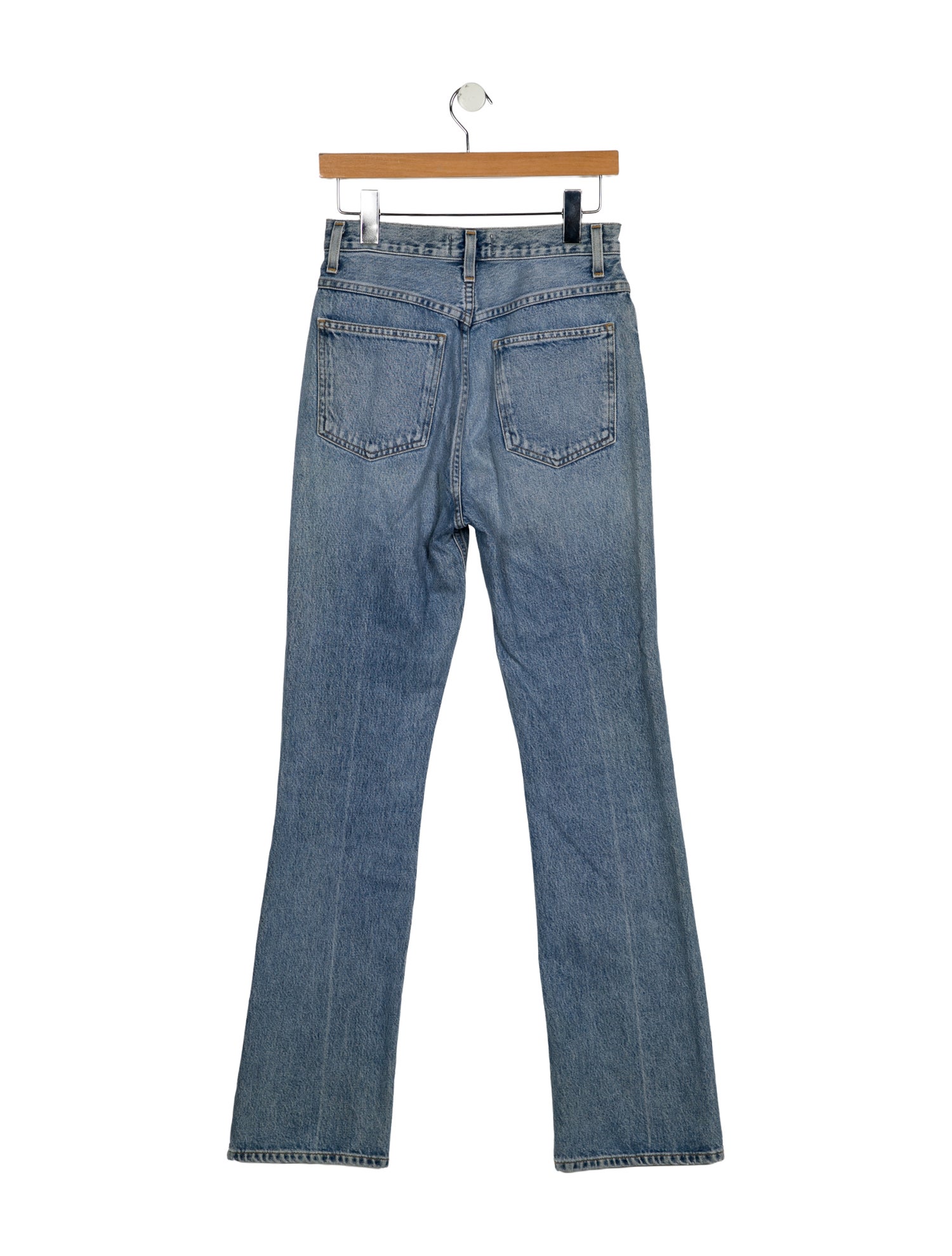AGOLDE High-Rise Straight Leg Jeans