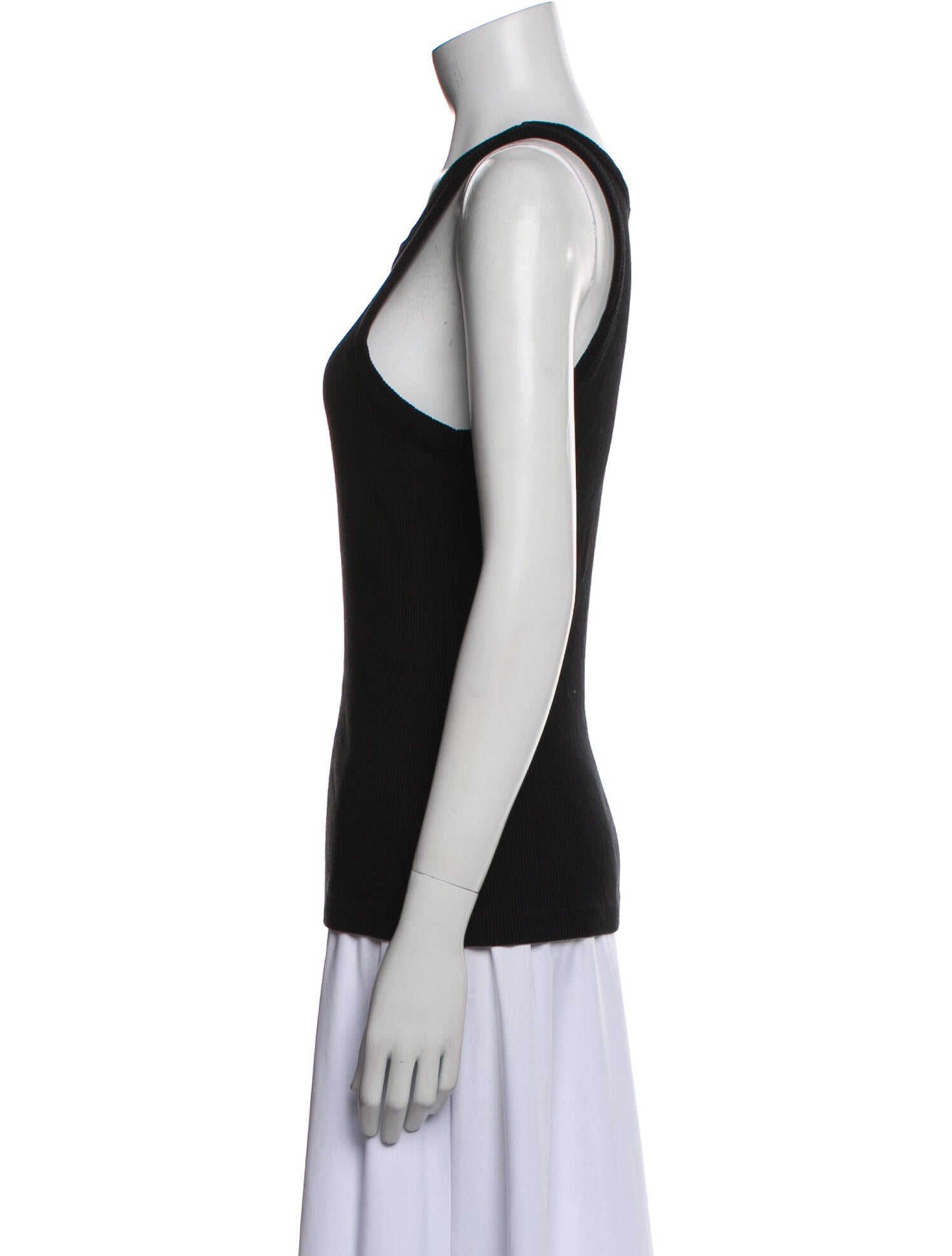 AGOLDE Scoop Neck Sleeveless Top