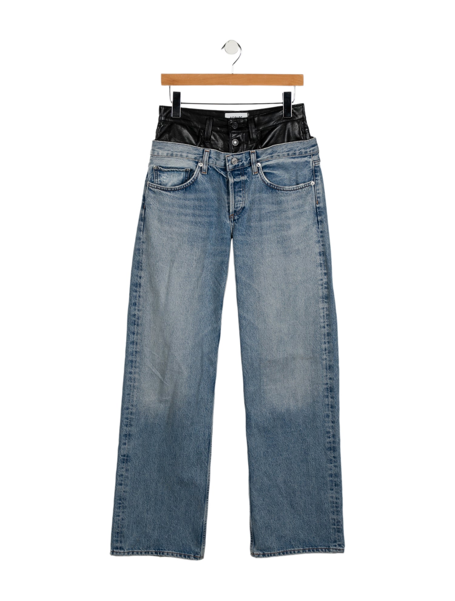 AGOLDE High-Rise Wide Leg Jeans