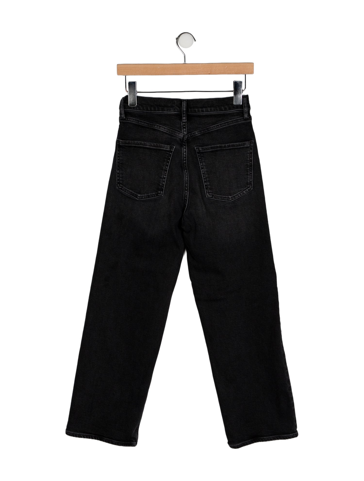AGOLDE High-Rise Straight Leg Jeans