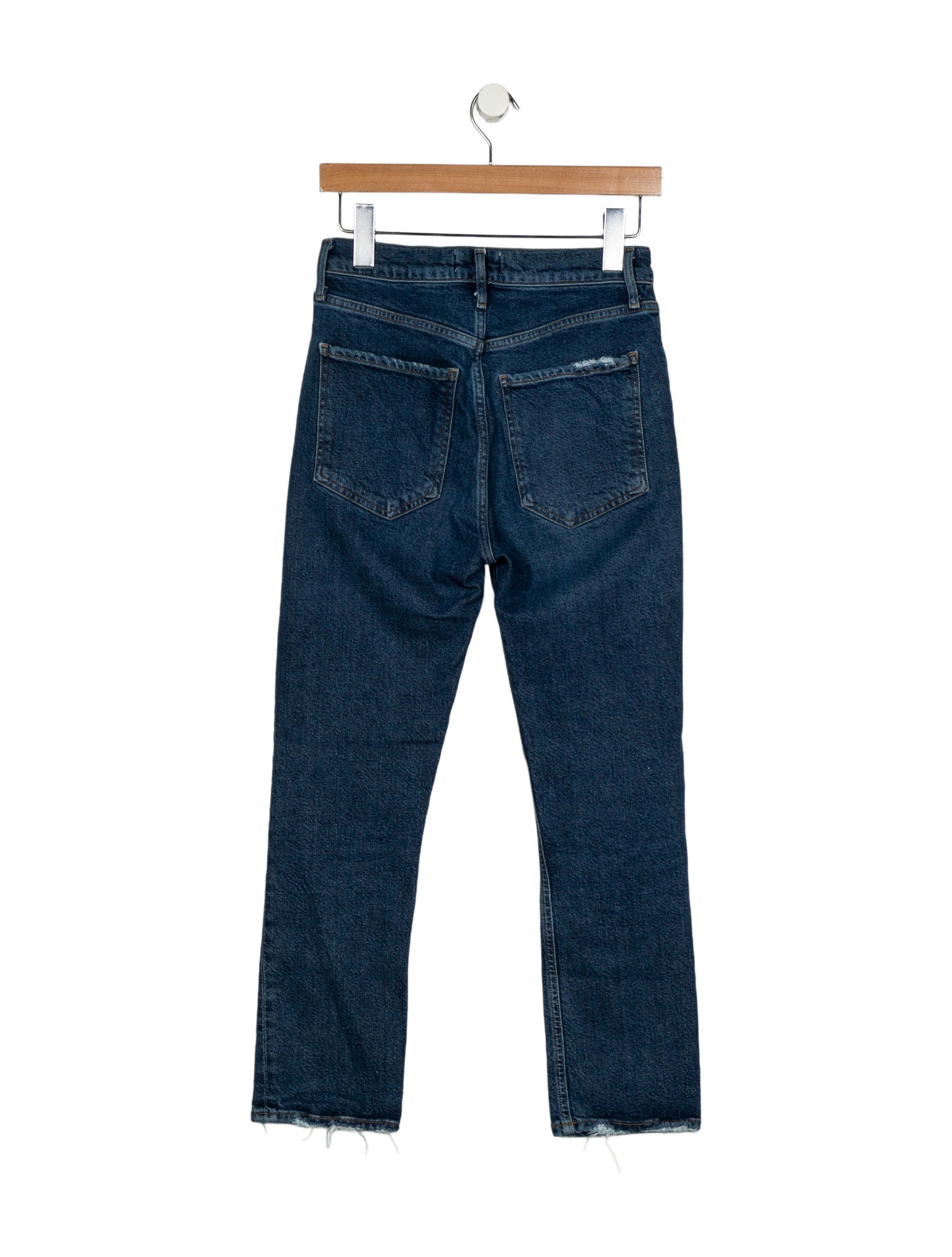 AGOLDE Mid-Rise Straight Leg Jeans