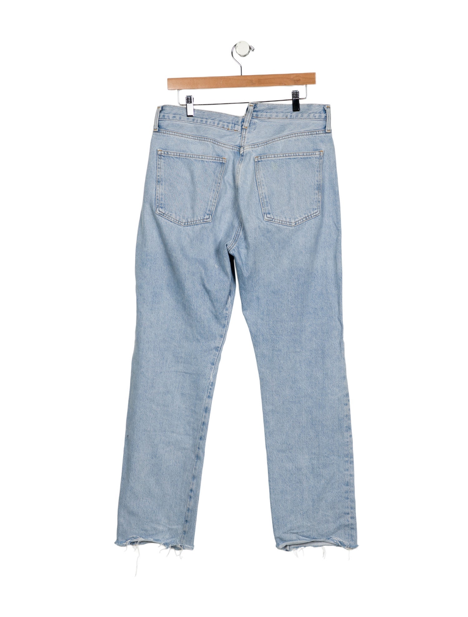 AGOLDE High-Rise Straight Leg Jeans