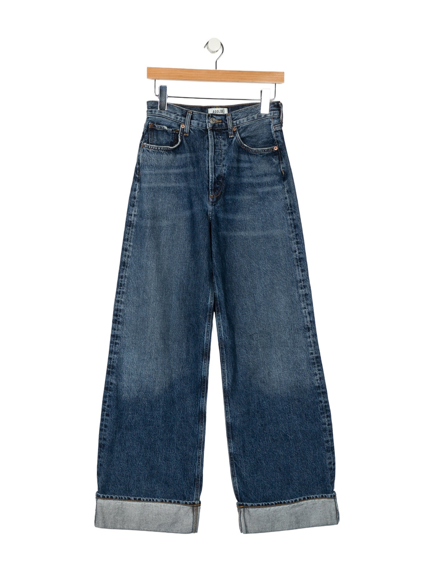 AGOLDE High-Rise Wide Leg Jeans