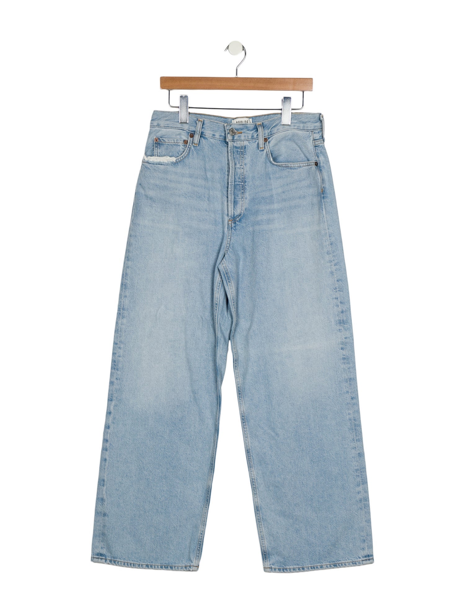 AGOLDE High-Rise Wide Leg Jeans