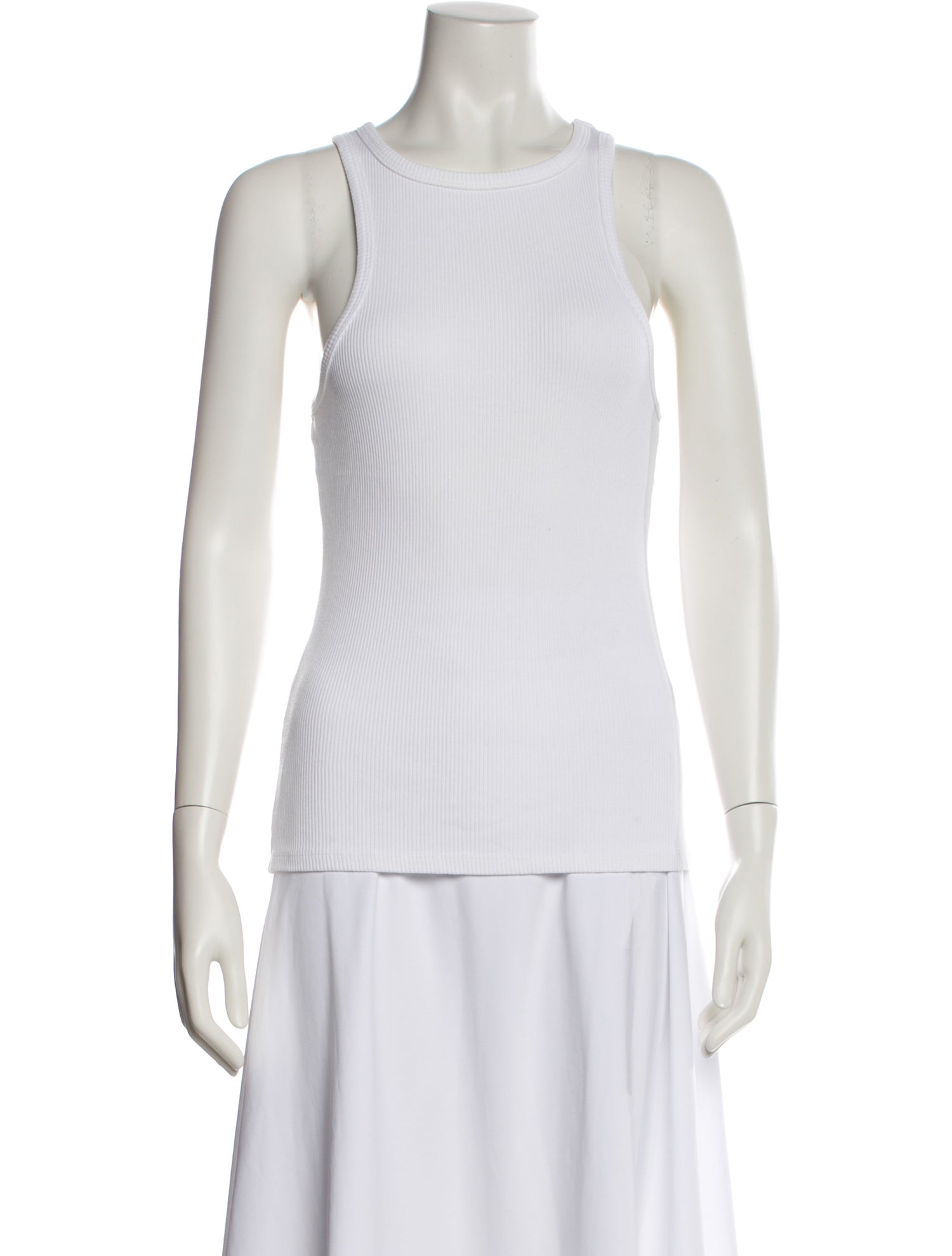 AGOLDE Scoop Neck Sleeveless Top