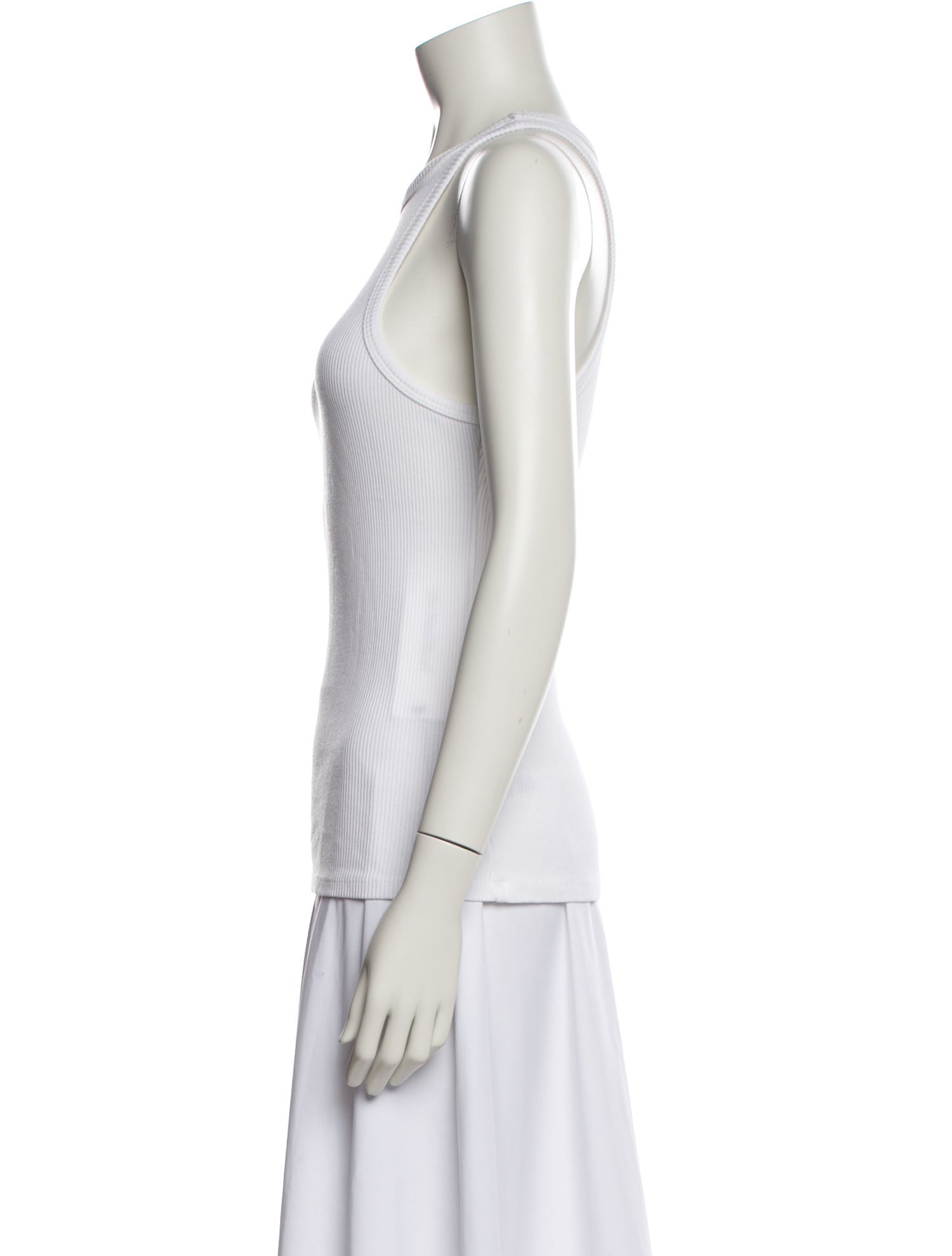 AGOLDE Scoop Neck Sleeveless Top