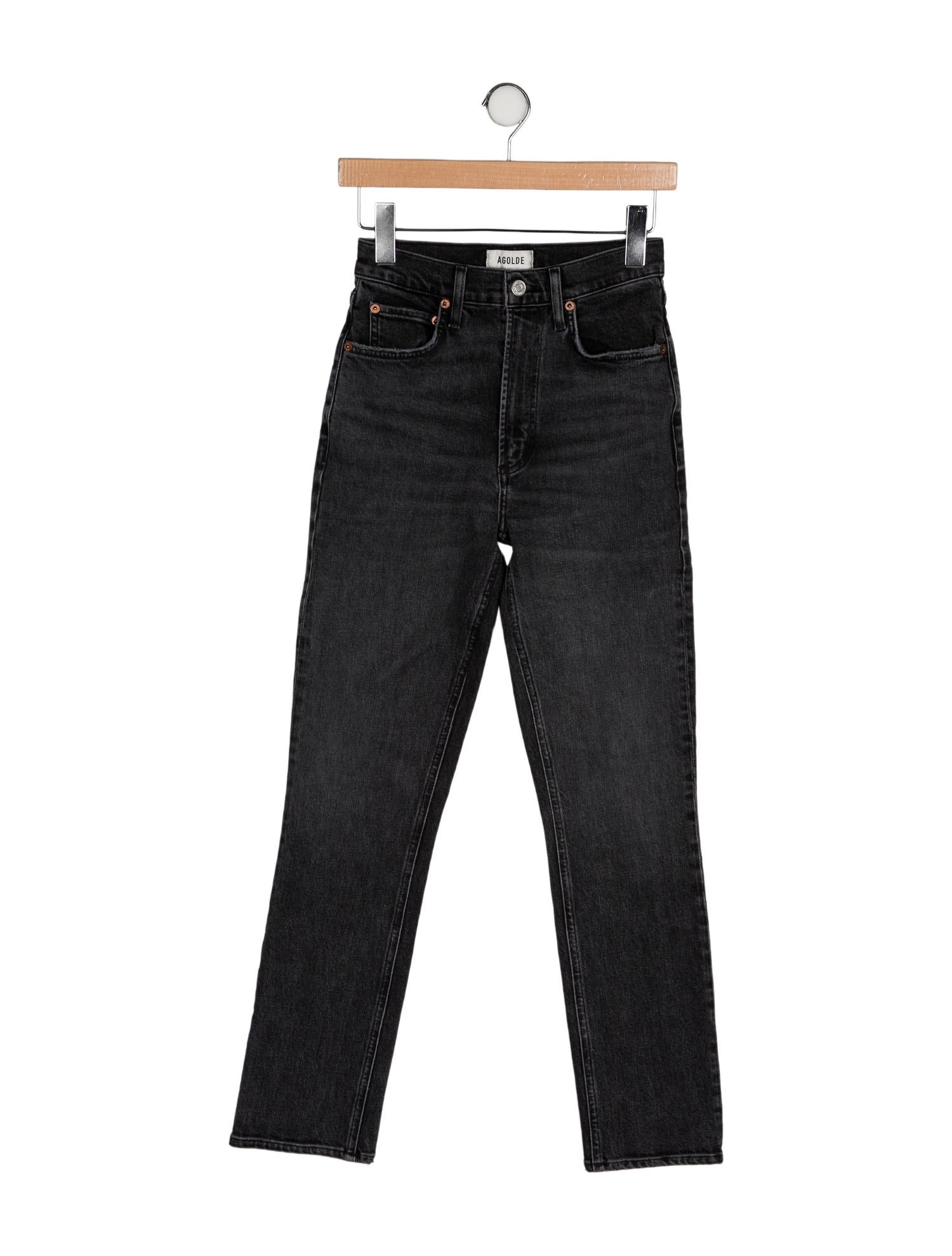 AGOLDE High-Rise Skinny Leg Jeans