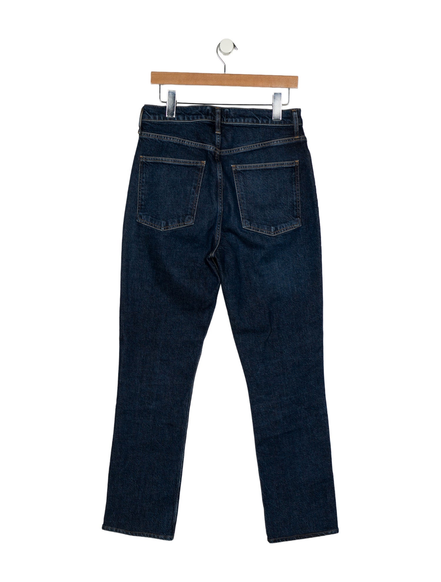 AGOLDE High-Rise Straight Leg Jeans