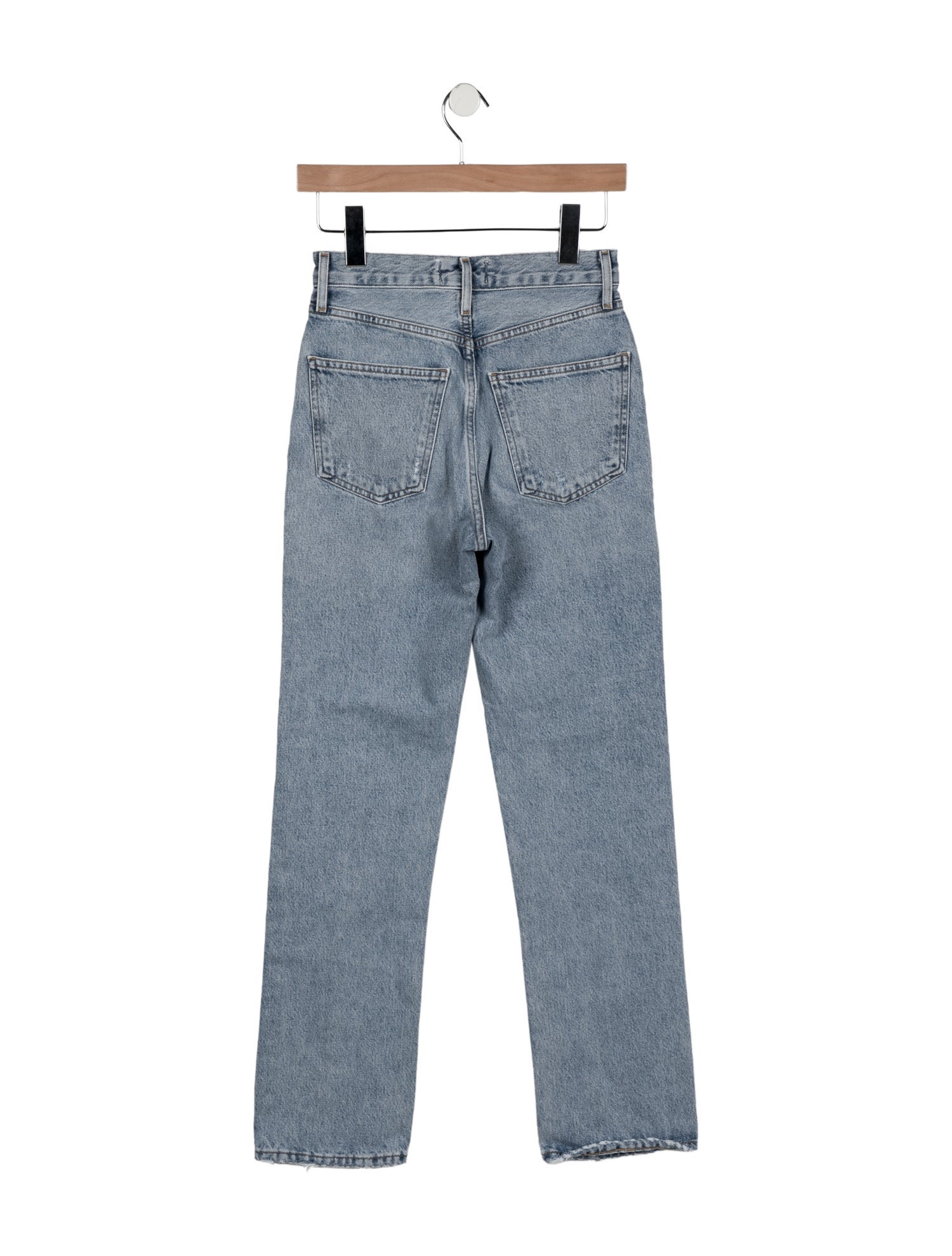 AGOLDE High-Rise Straight Leg Jeans