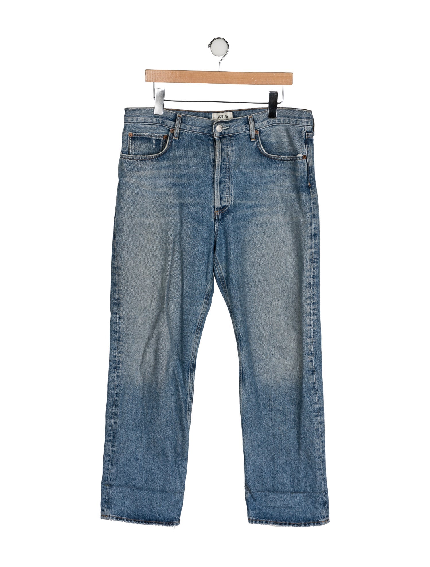 AGOLDE High-Rise Wide Leg Jeans