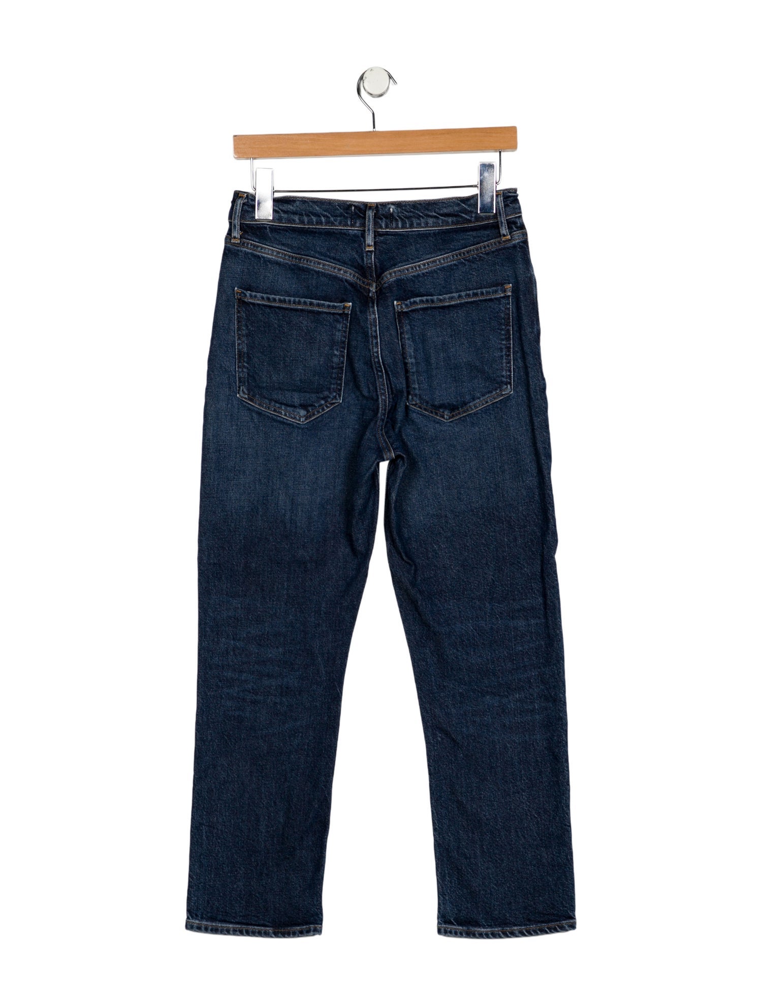AGOLDE High-Rise Straight Leg Jeans