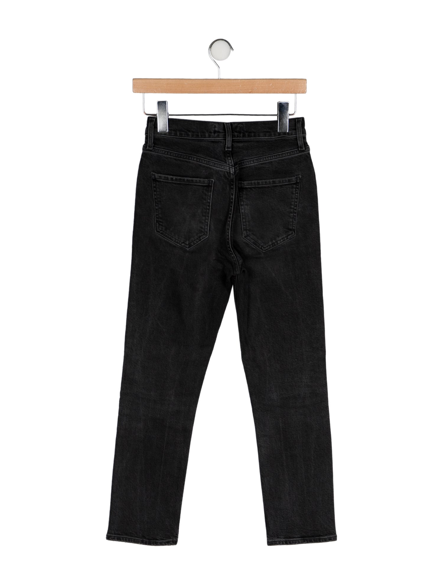 AGOLDE Mid-Rise Straight Leg Jeans