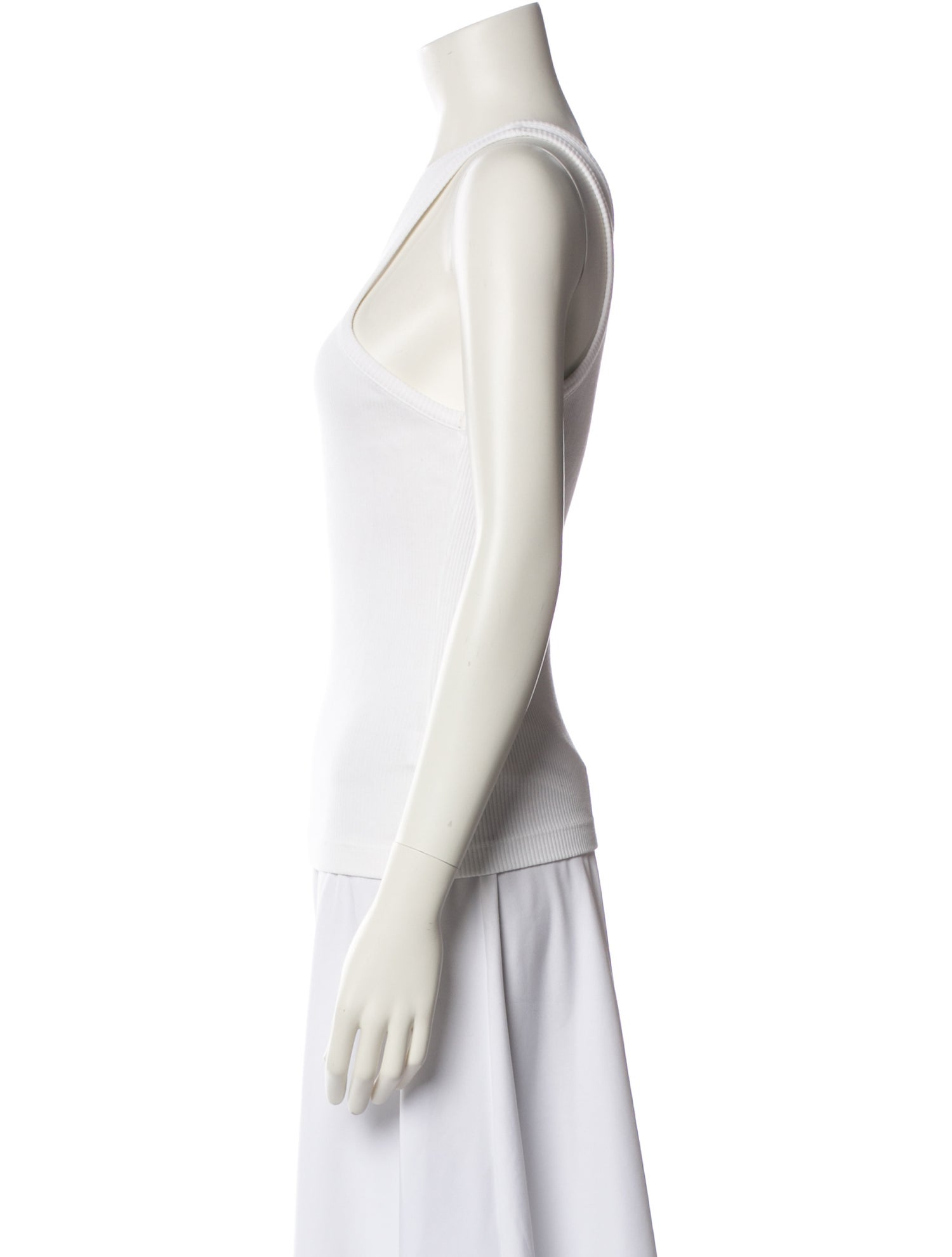 AGOLDE One-Shoulder Sleeveless Top