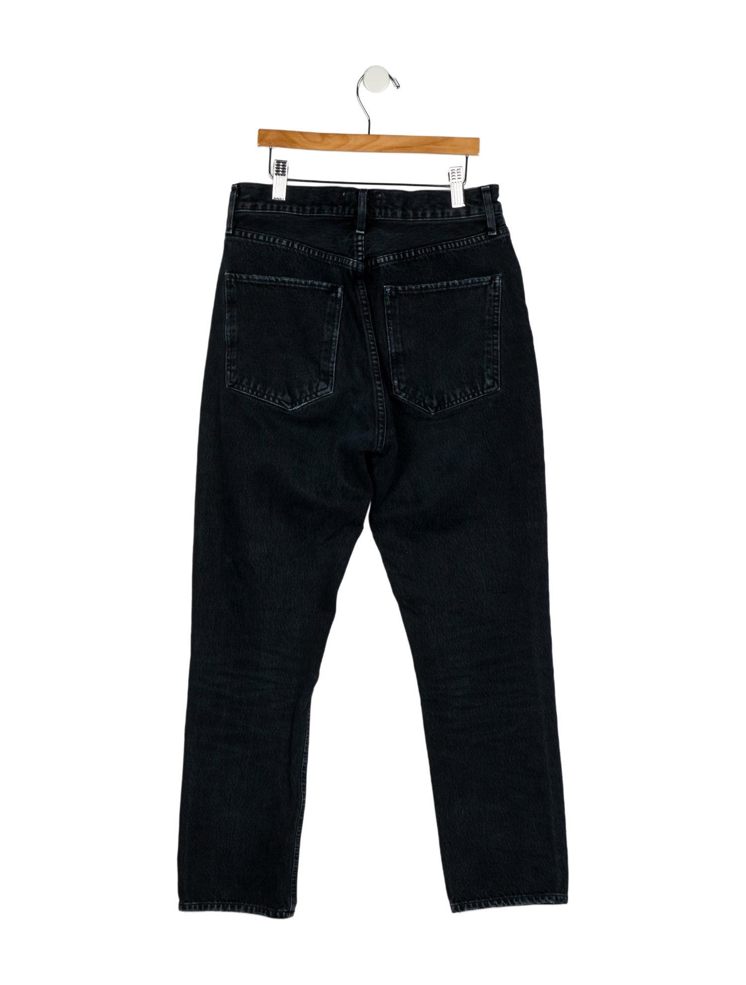 AGOLDE High-Rise Straight Leg Jeans
