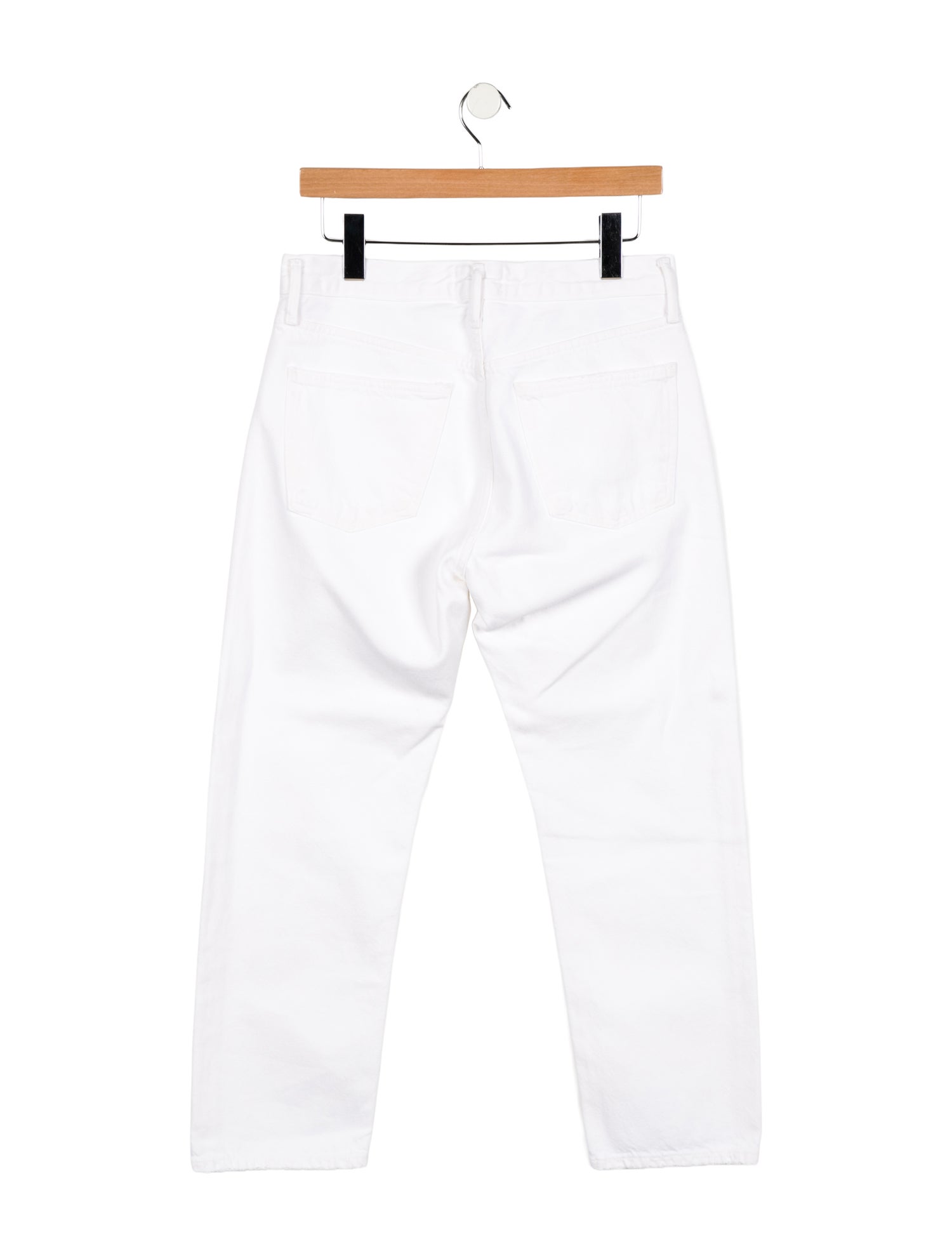 AGOLDE Mid-Rise Straight Leg Jeans