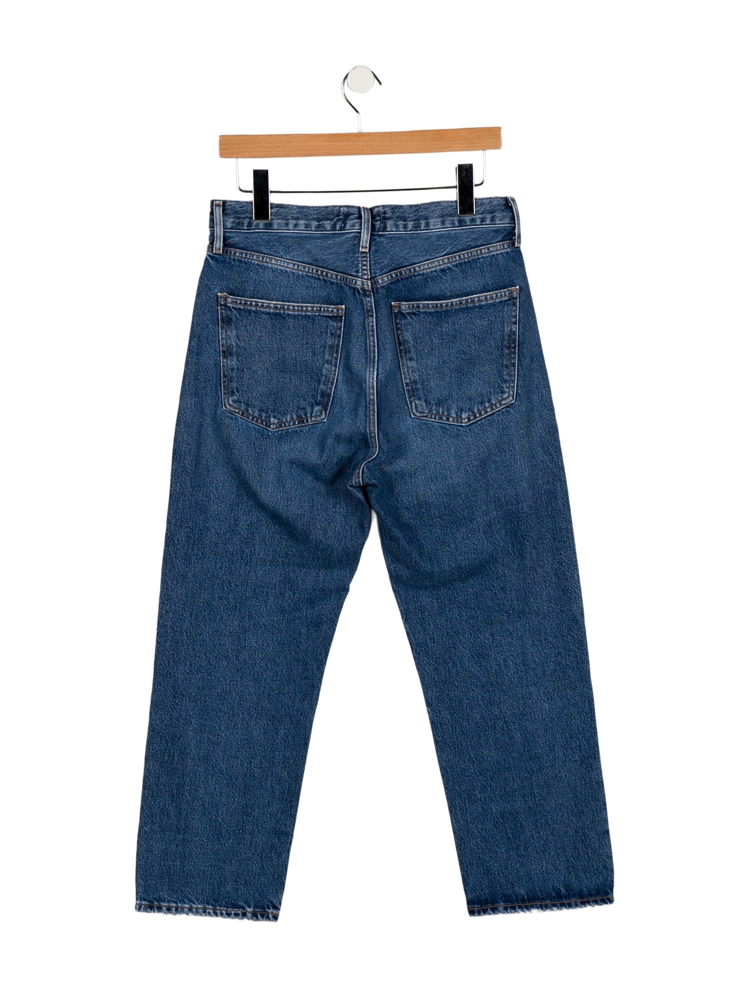AGOLDE High-Rise Straight Leg Jeans