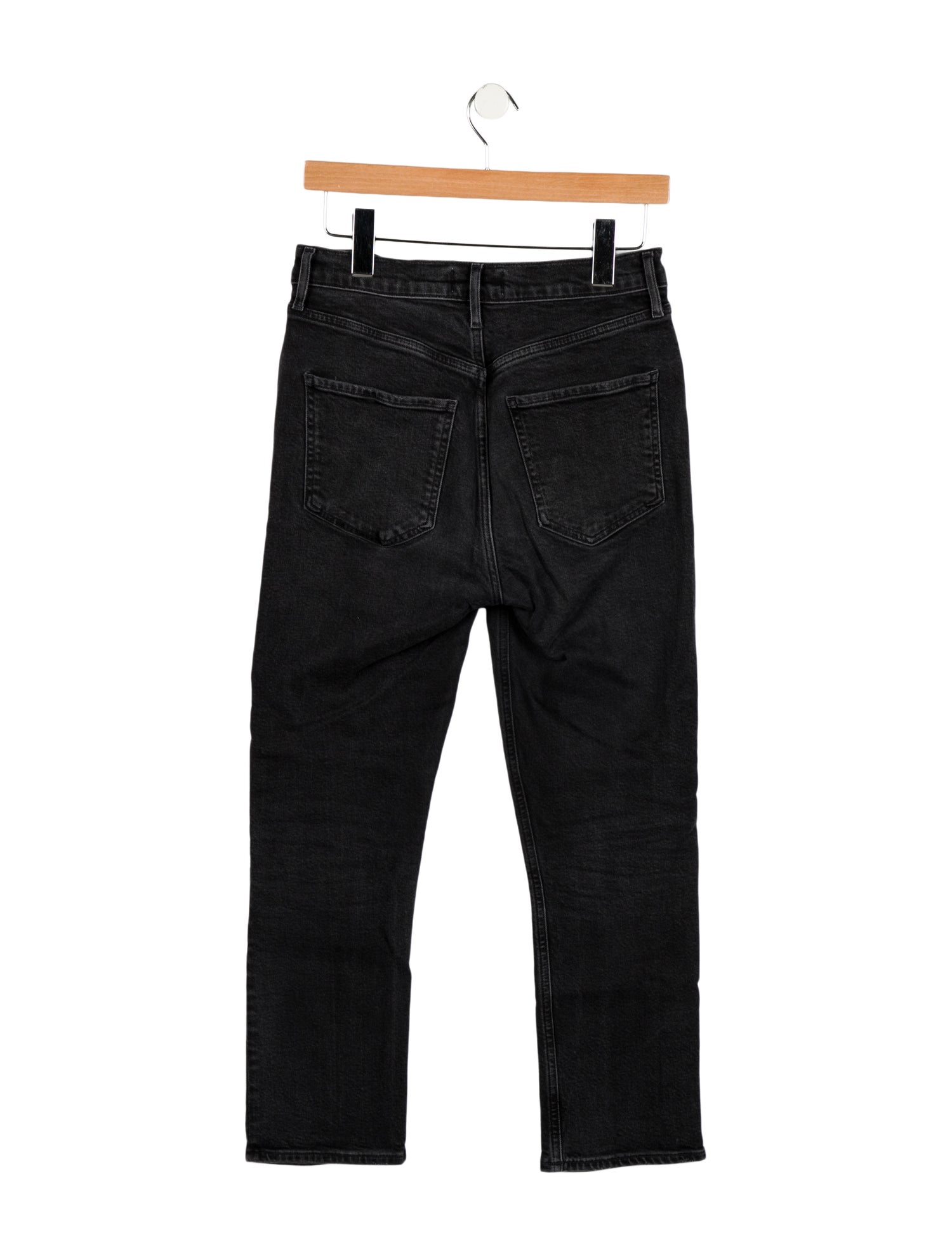 AGOLDE Mid-Rise Straight Leg Jeans