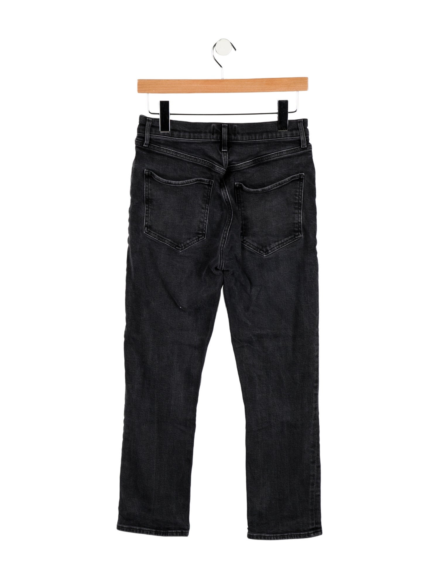 AGOLDE Mid-Rise Straight Leg Jeans