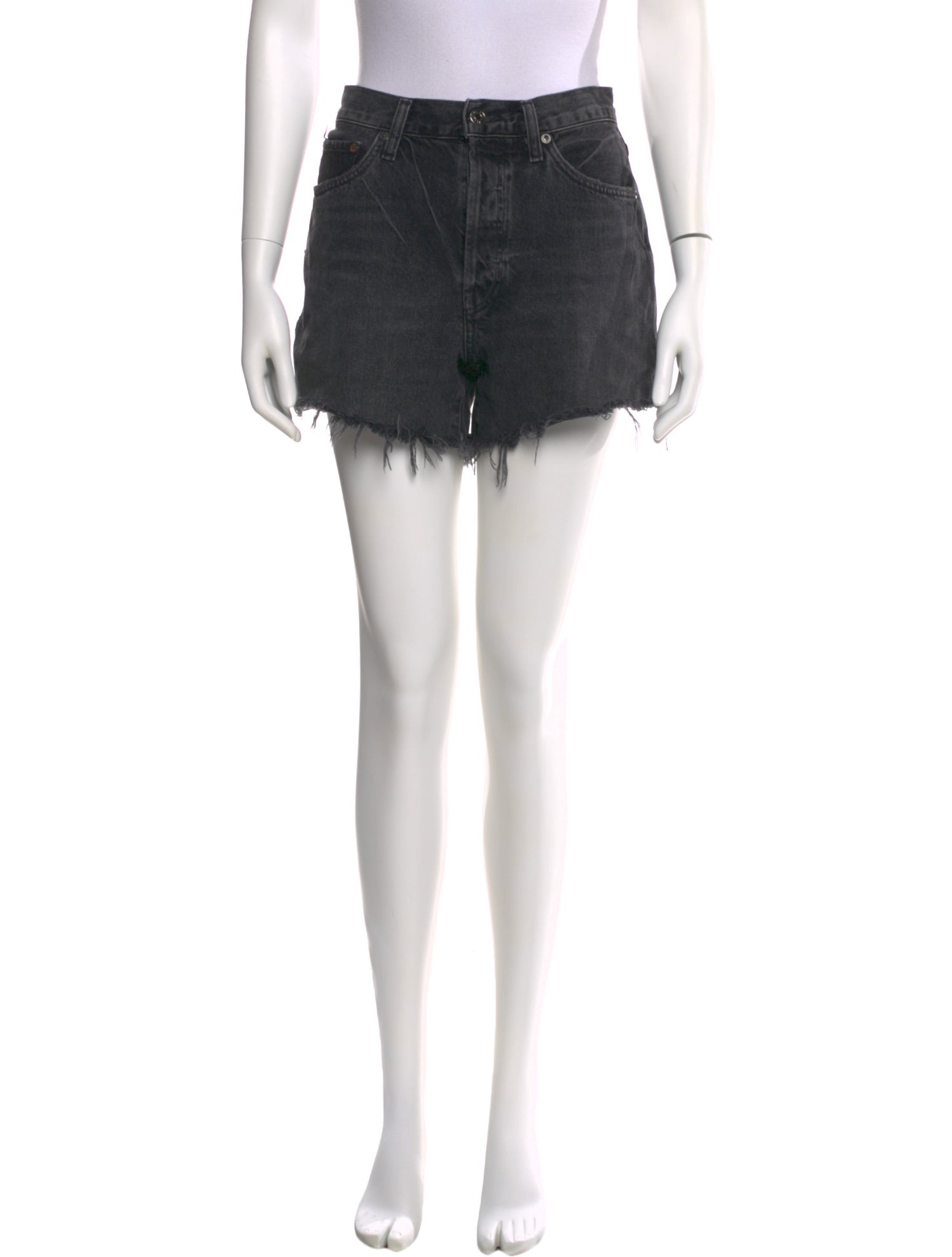 AGOLDE Printed Mini Shorts