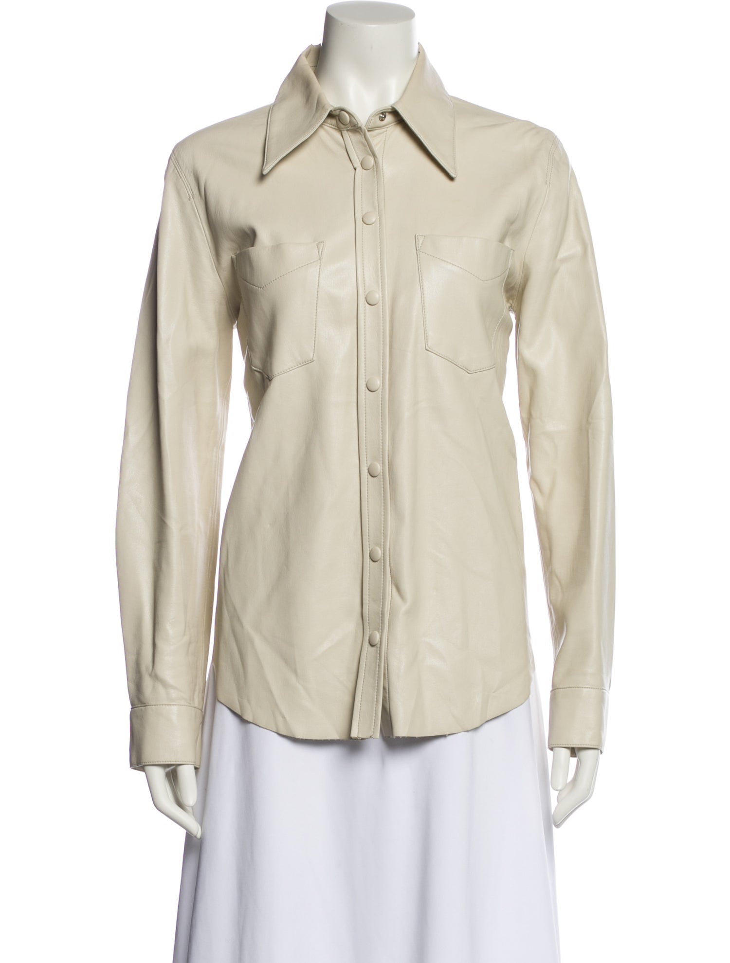 AGOLDE Faux Leather Jacket