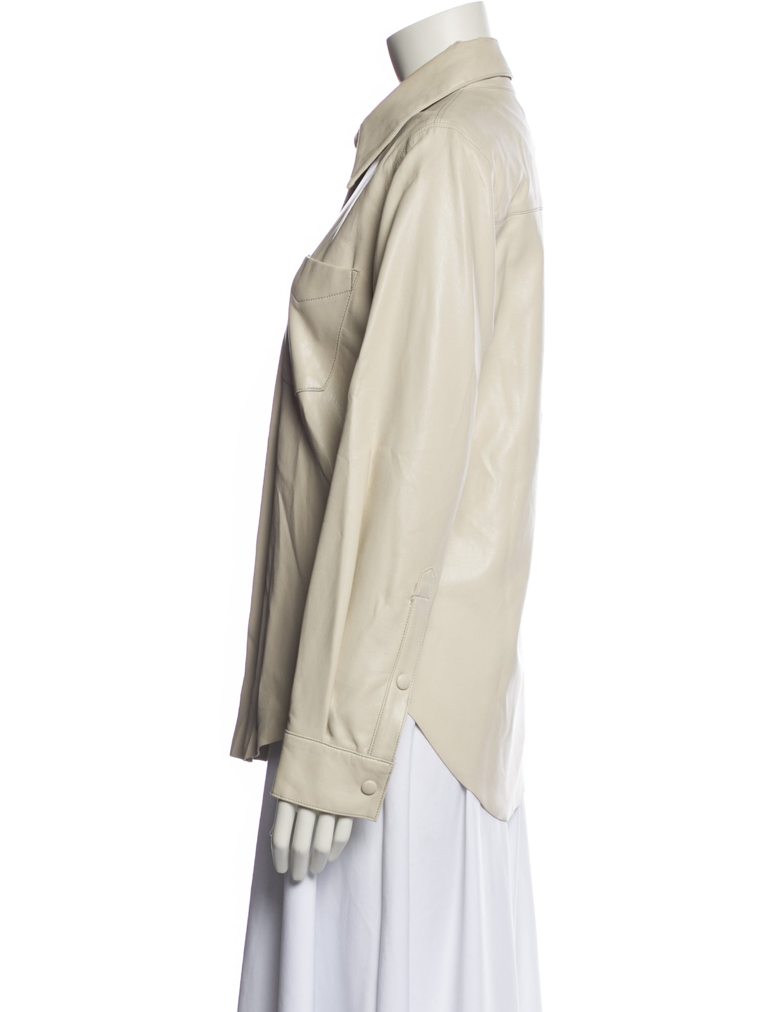 AGOLDE Faux Leather Jacket