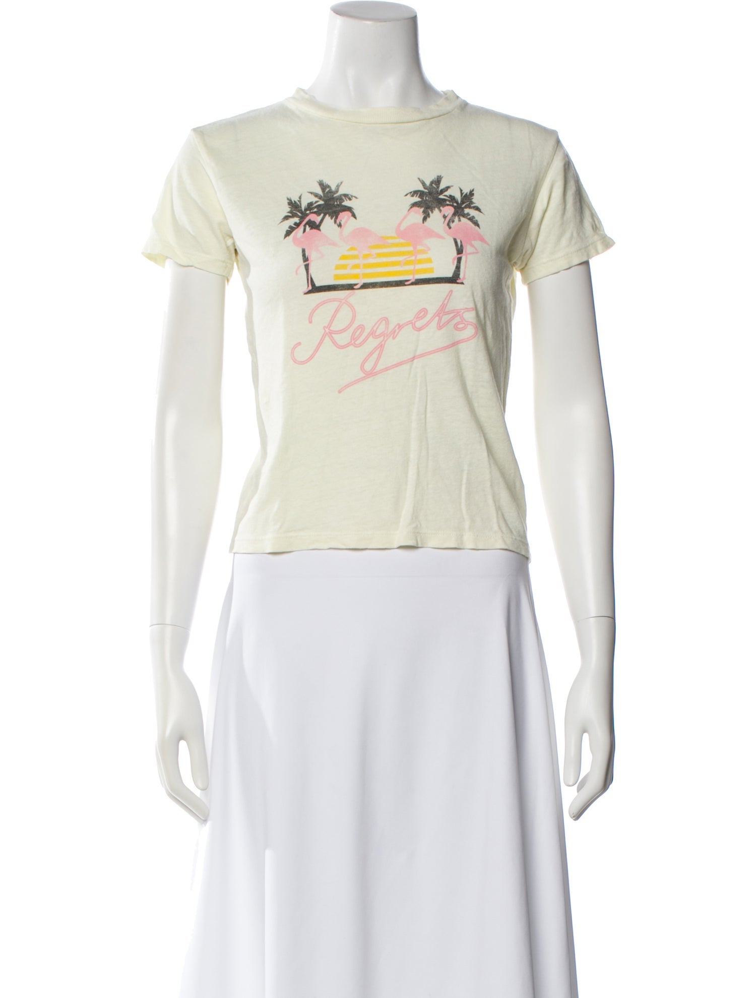 AGOLDE Graphic Print Crew Neck T-Shirt