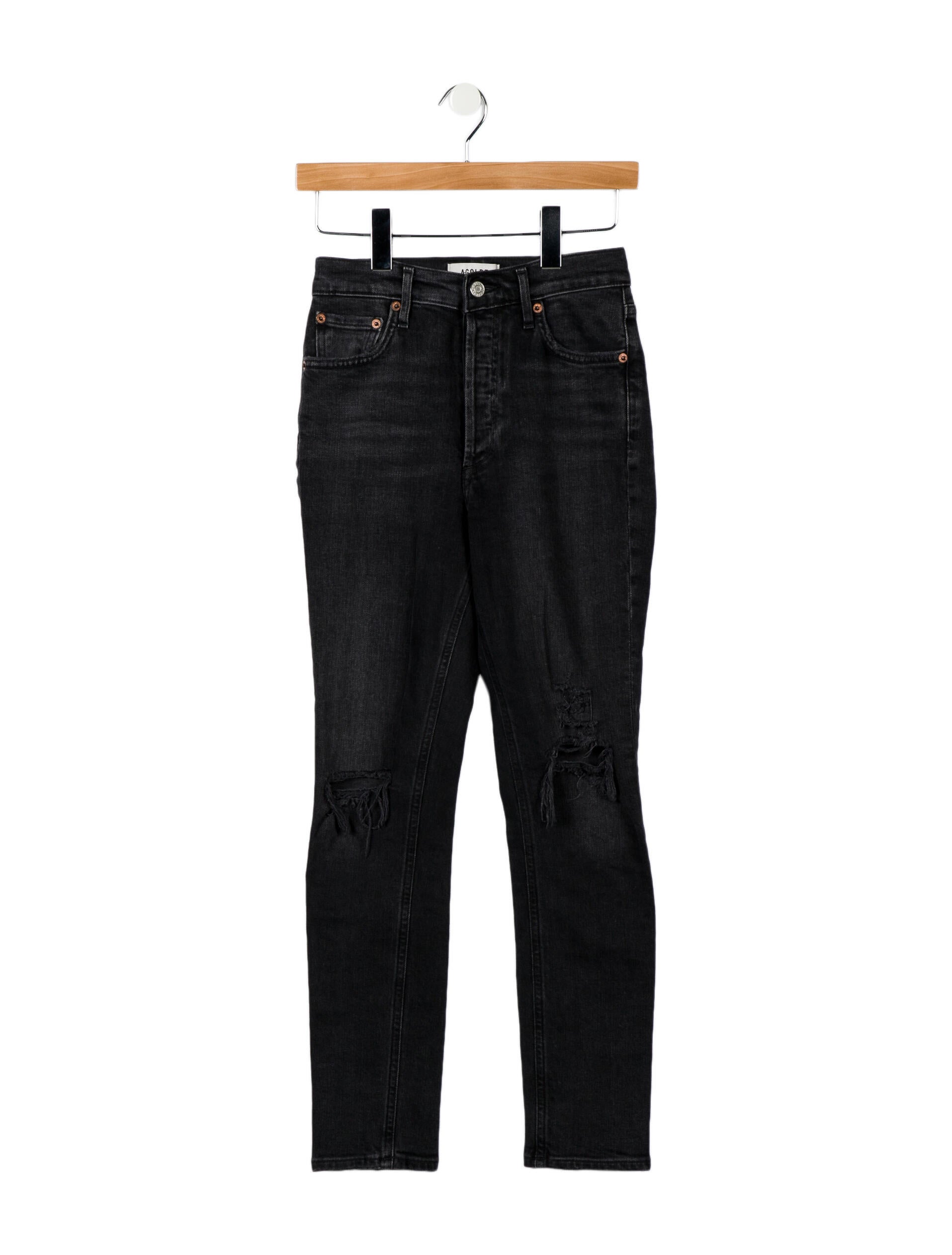 AGOLDE High-Rise Skinny Leg Jeans