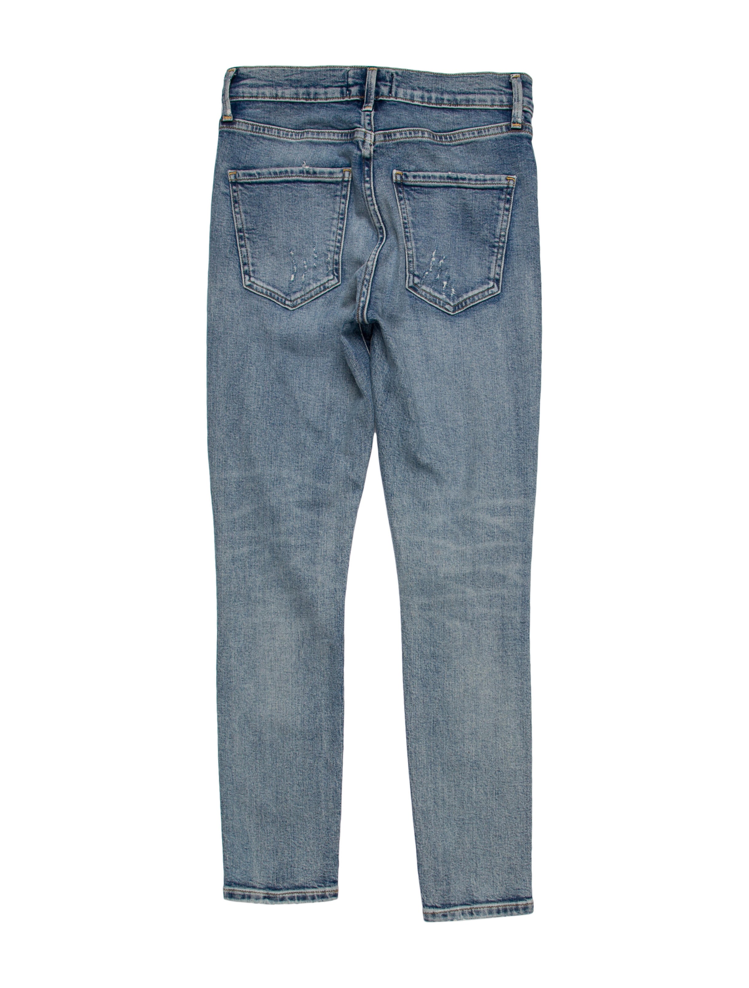 AGOLDE Mid-Rise Skinny Leg Jeans
