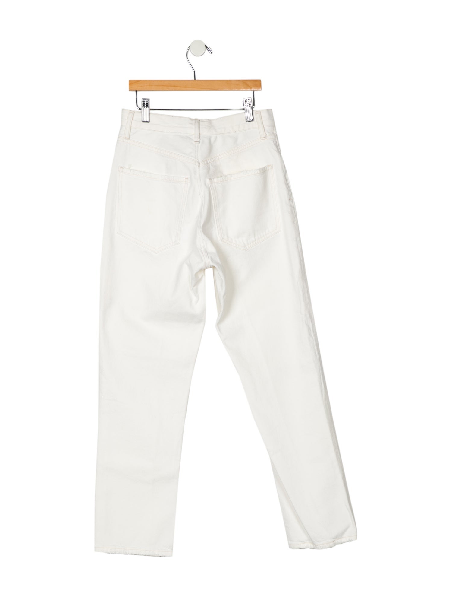 AGOLDE High-Rise Straight Leg Jeans