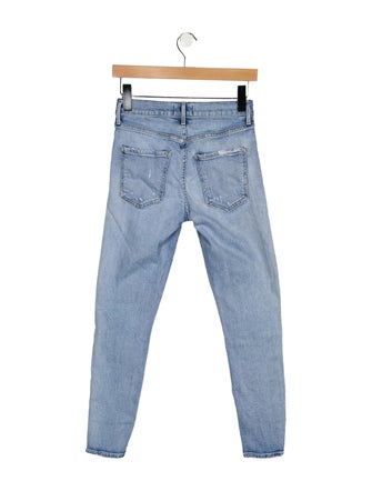 AGOLDE Mid-Rise Skinny Leg Jeans