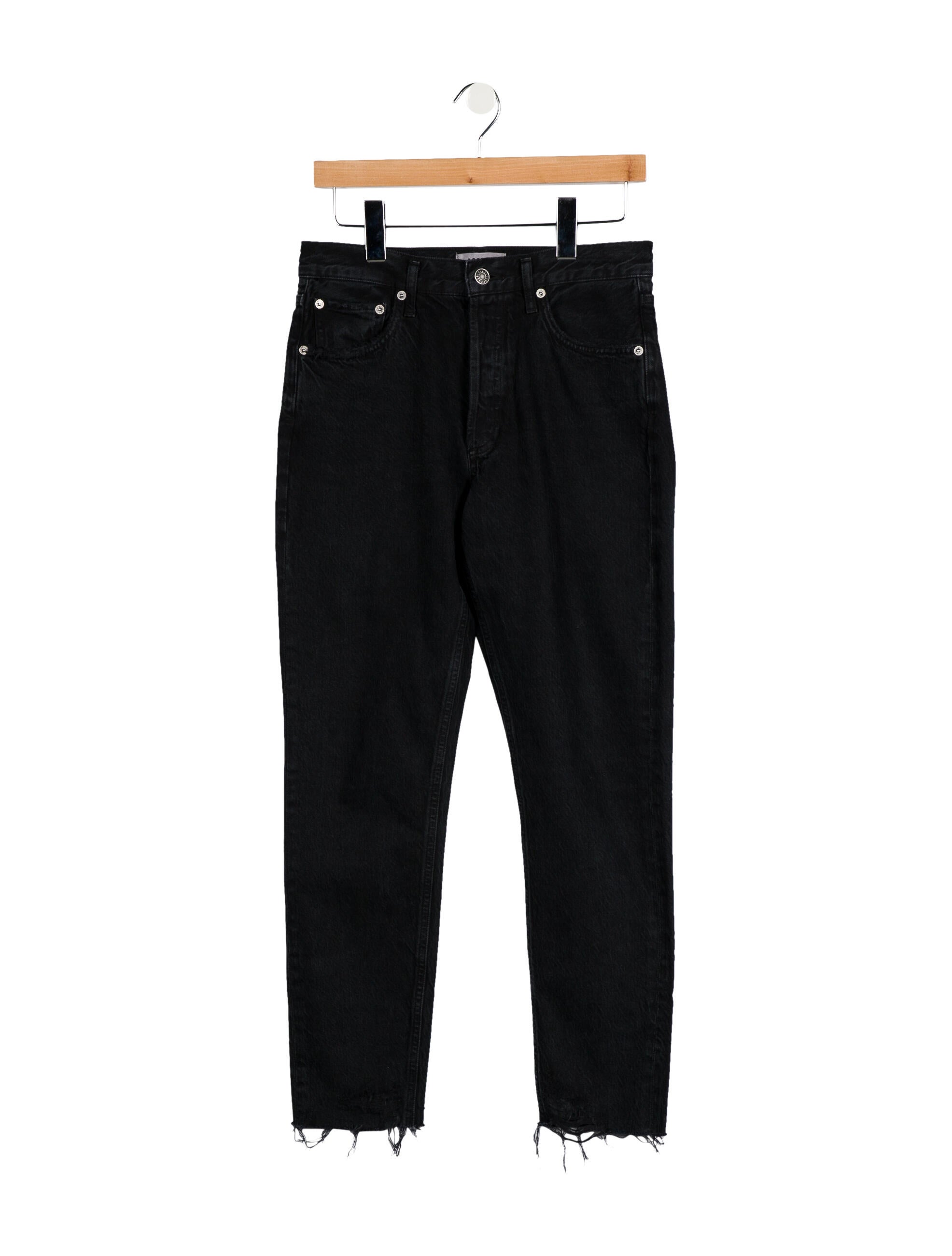 AGOLDE Mid-Rise Skinny Leg Jeans