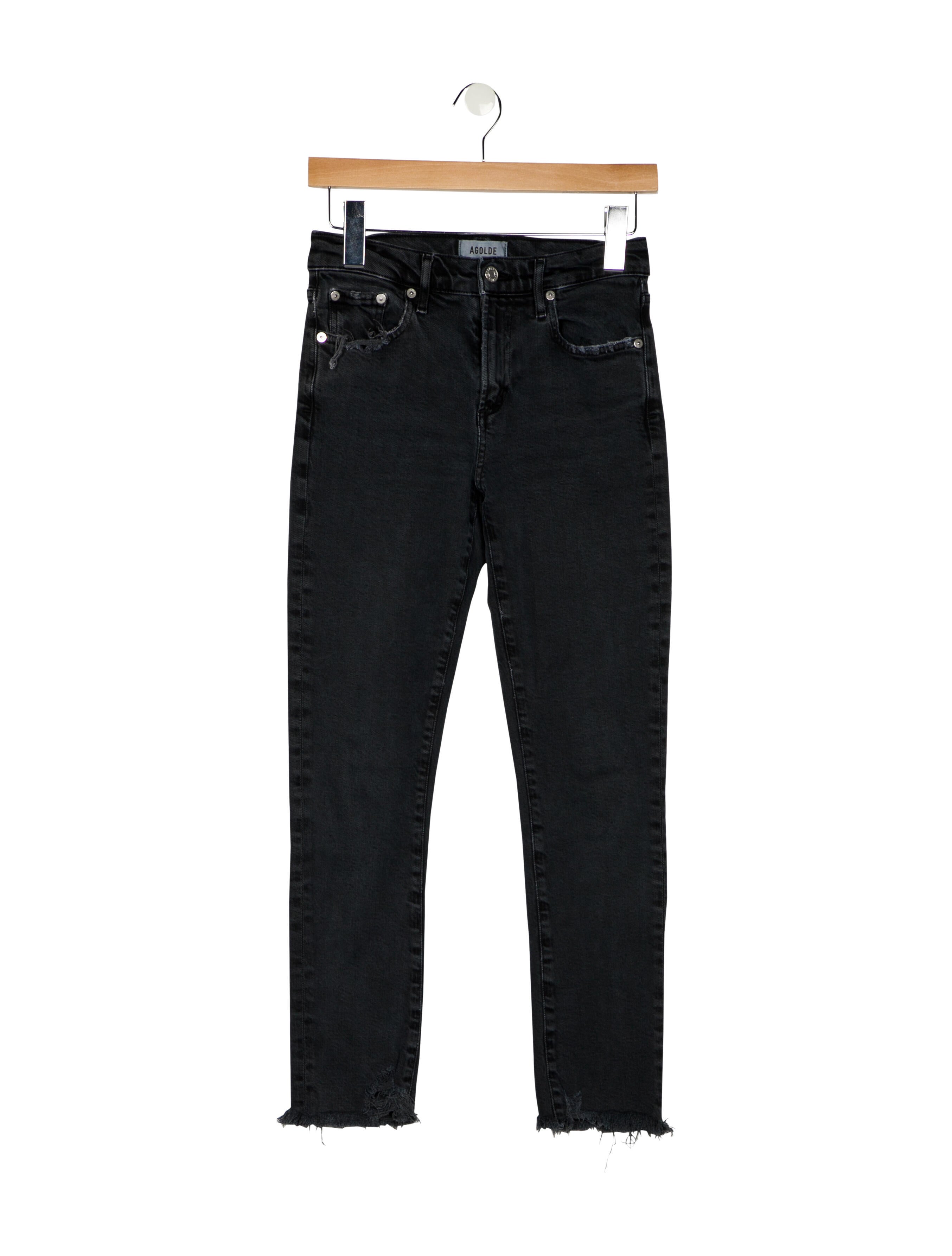 AGOLDE Mid-Rise Skinny Leg Jeans