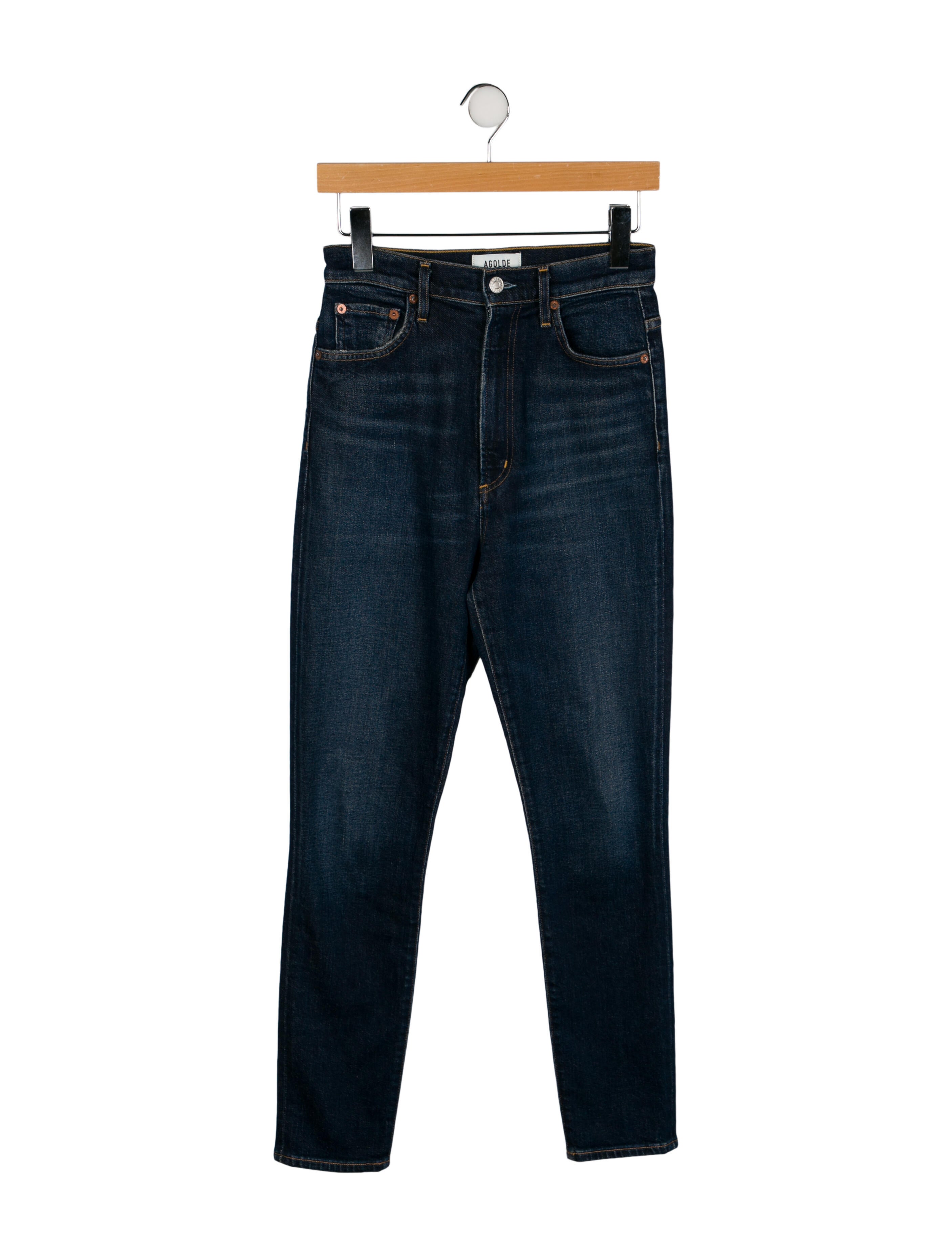 AGOLDE High-Rise Skinny Leg Jeans