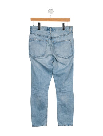 AGOLDE High-Rise Straight Leg Jeans