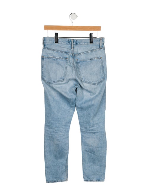AGOLDE High-Rise Straight Leg Jeans
