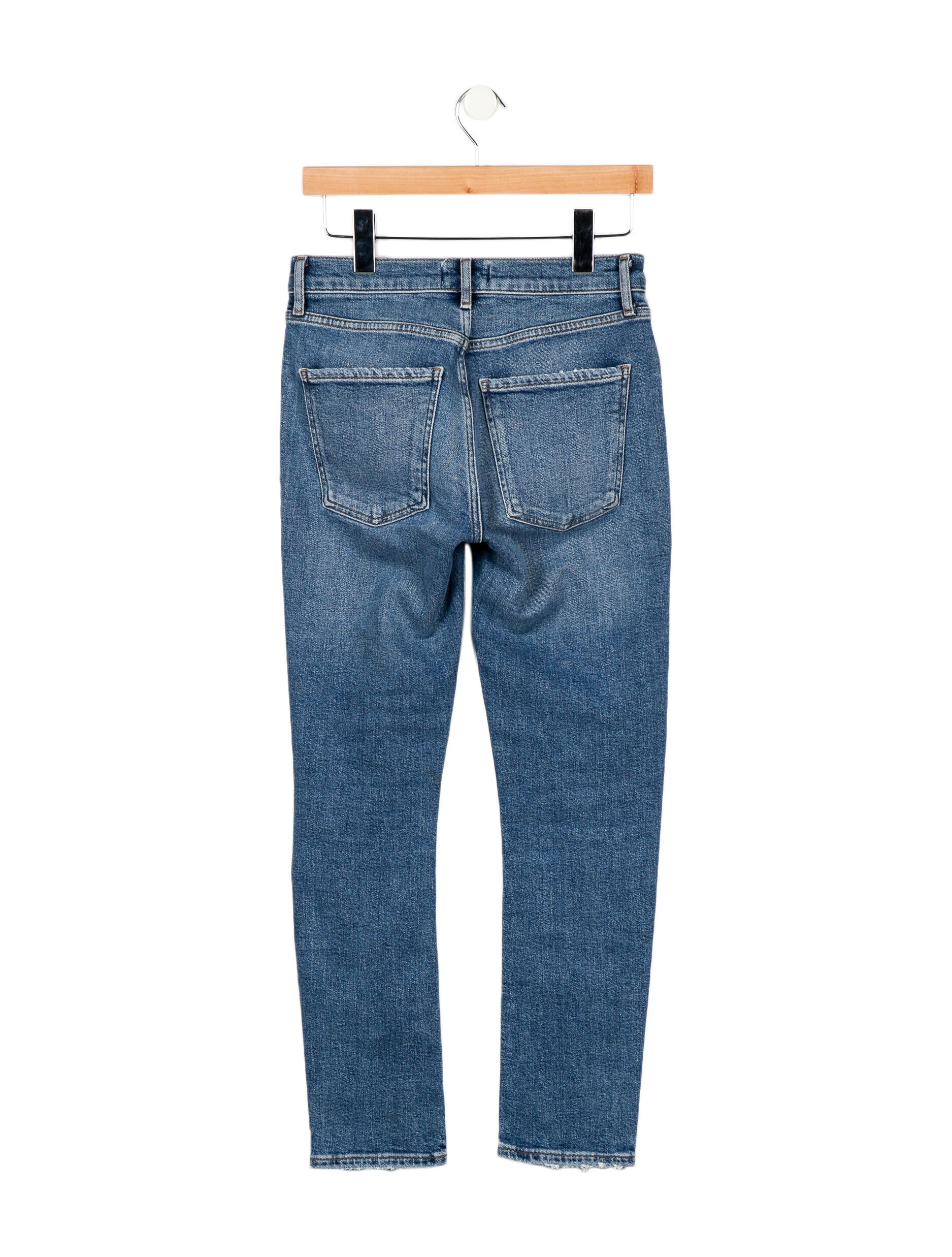 AGOLDE Mid-Rise Skinny Leg Jeans