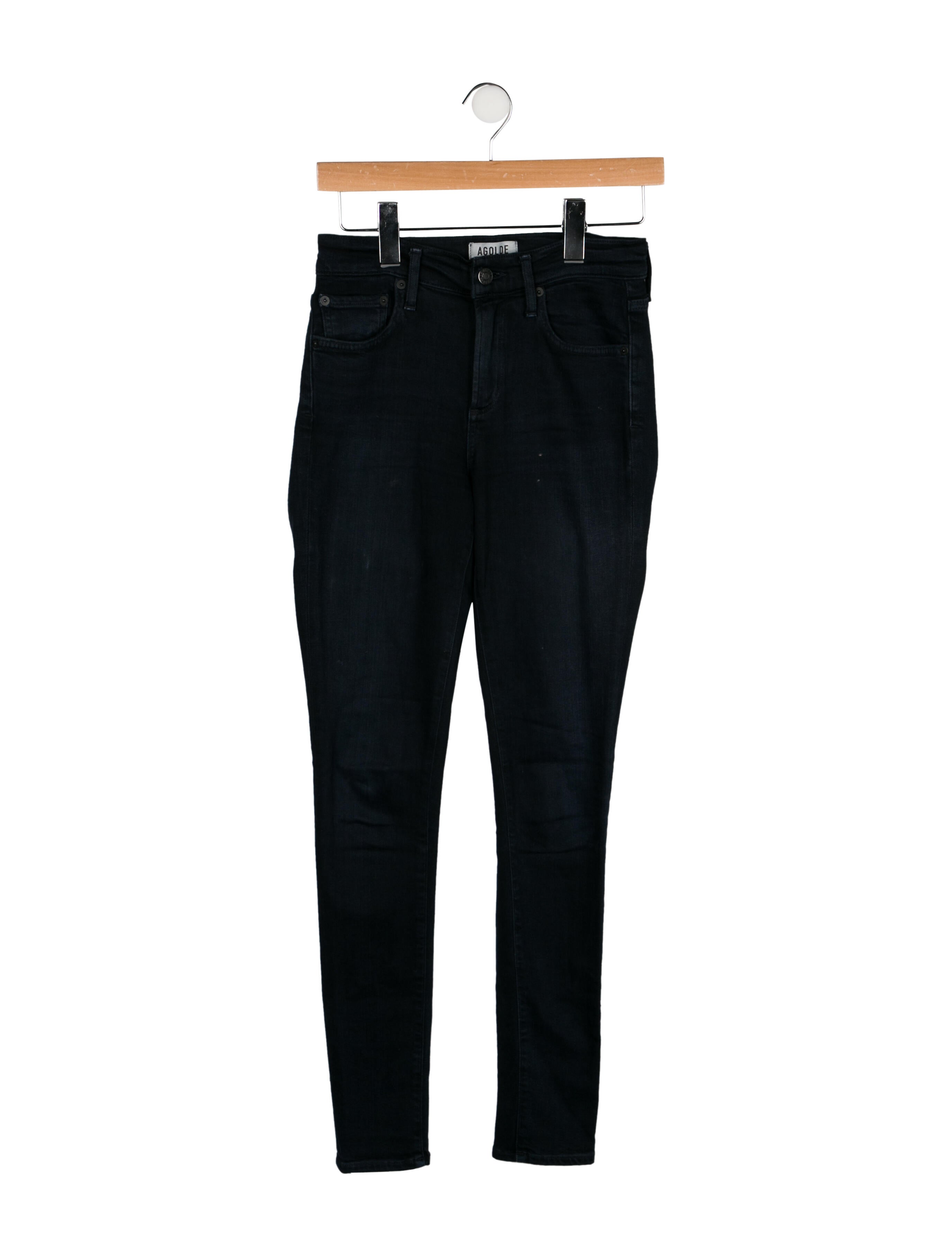 AGOLDE Mid-Rise Skinny Leg Jeans