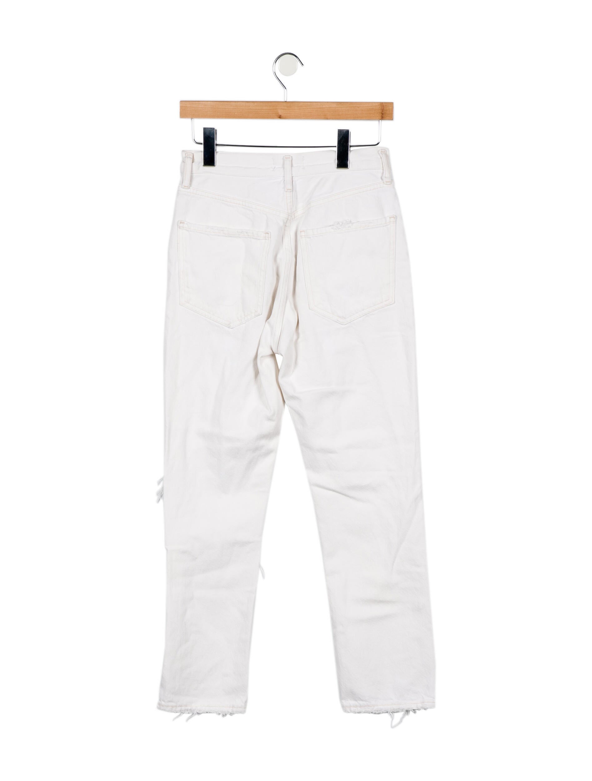 AGOLDE High-Rise Straight Leg Jeans
