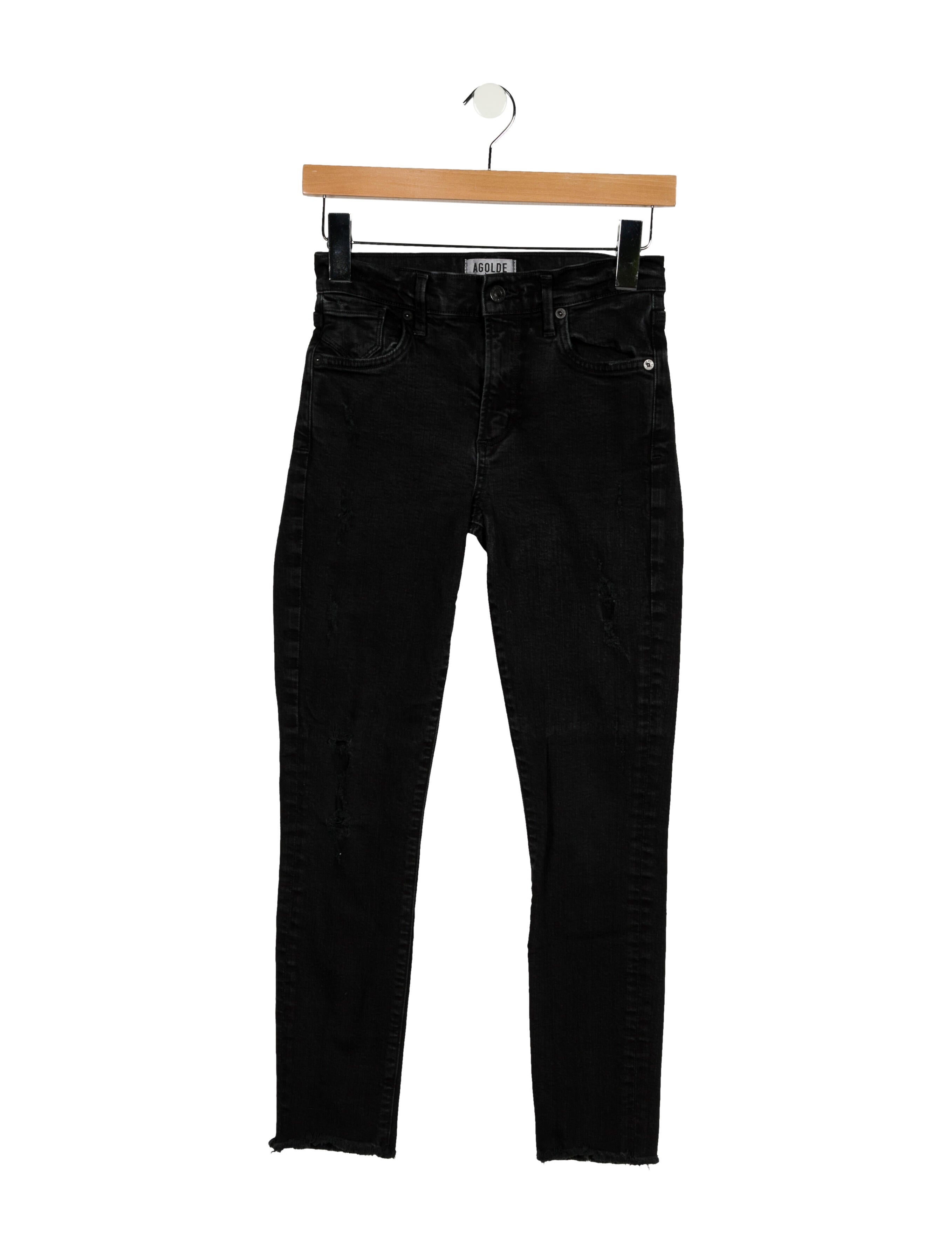 AGOLDE Low-Rise Skinny Leg Jeans