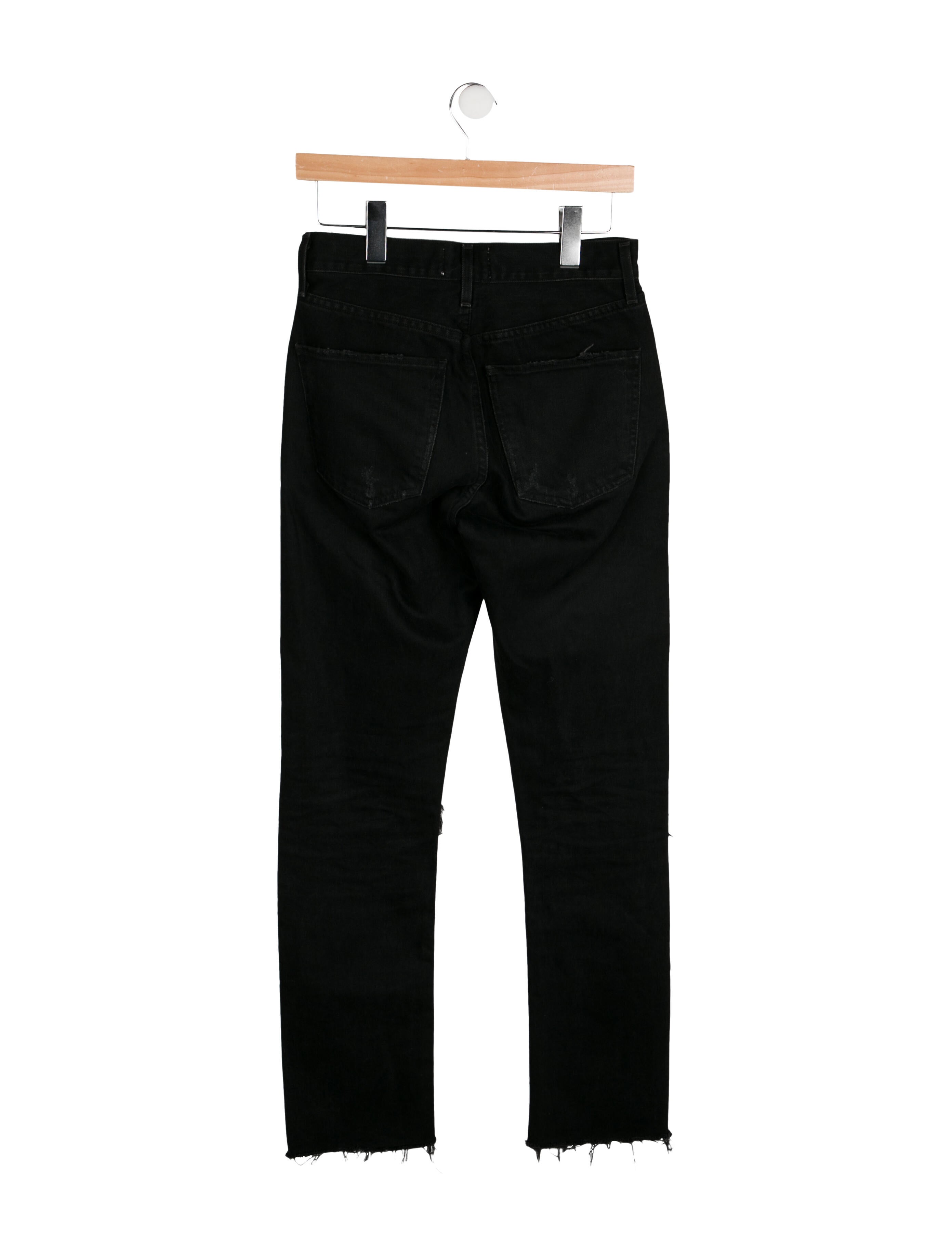 AGOLDE High-Rise Straight Leg Jeans
