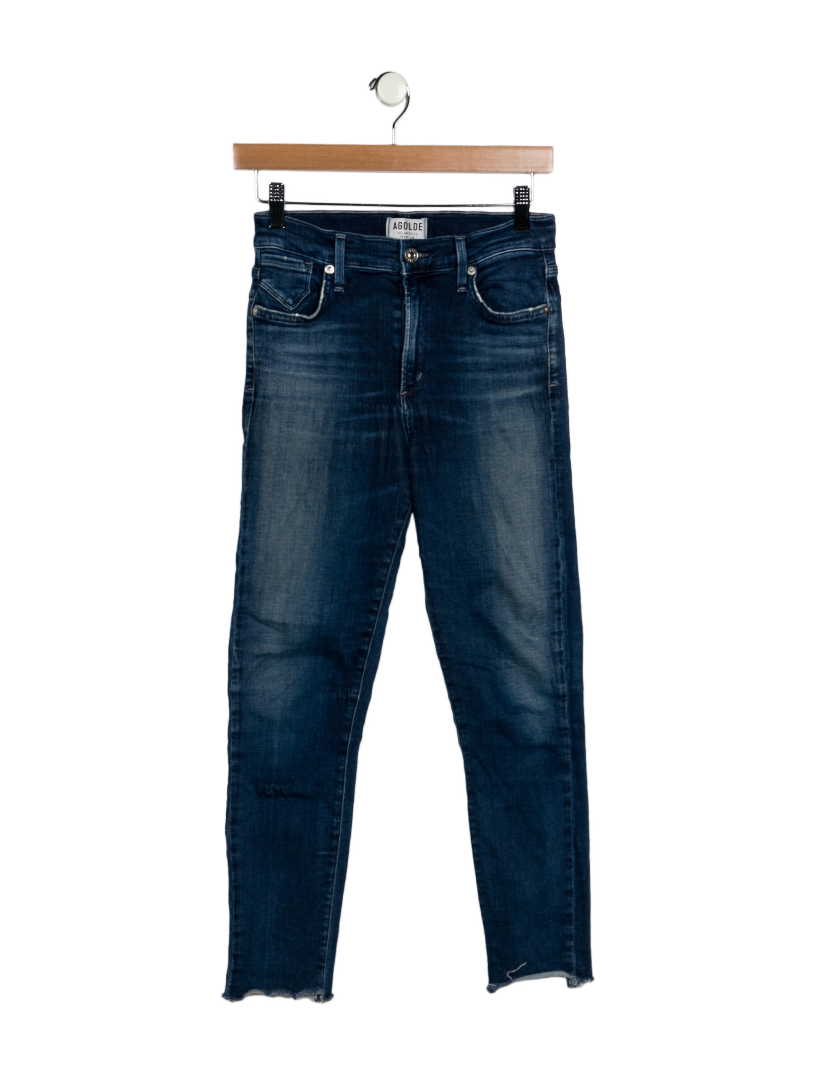 AGOLDE Mid-Rise Skinny Leg Jeans